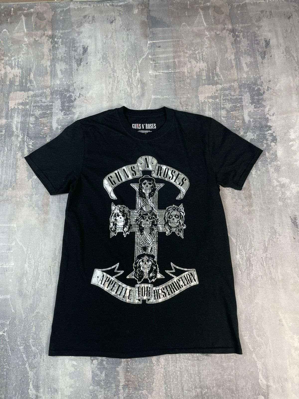 New Uo Guns N' Roses Grim Reaper Surf T-Shirt Dress O