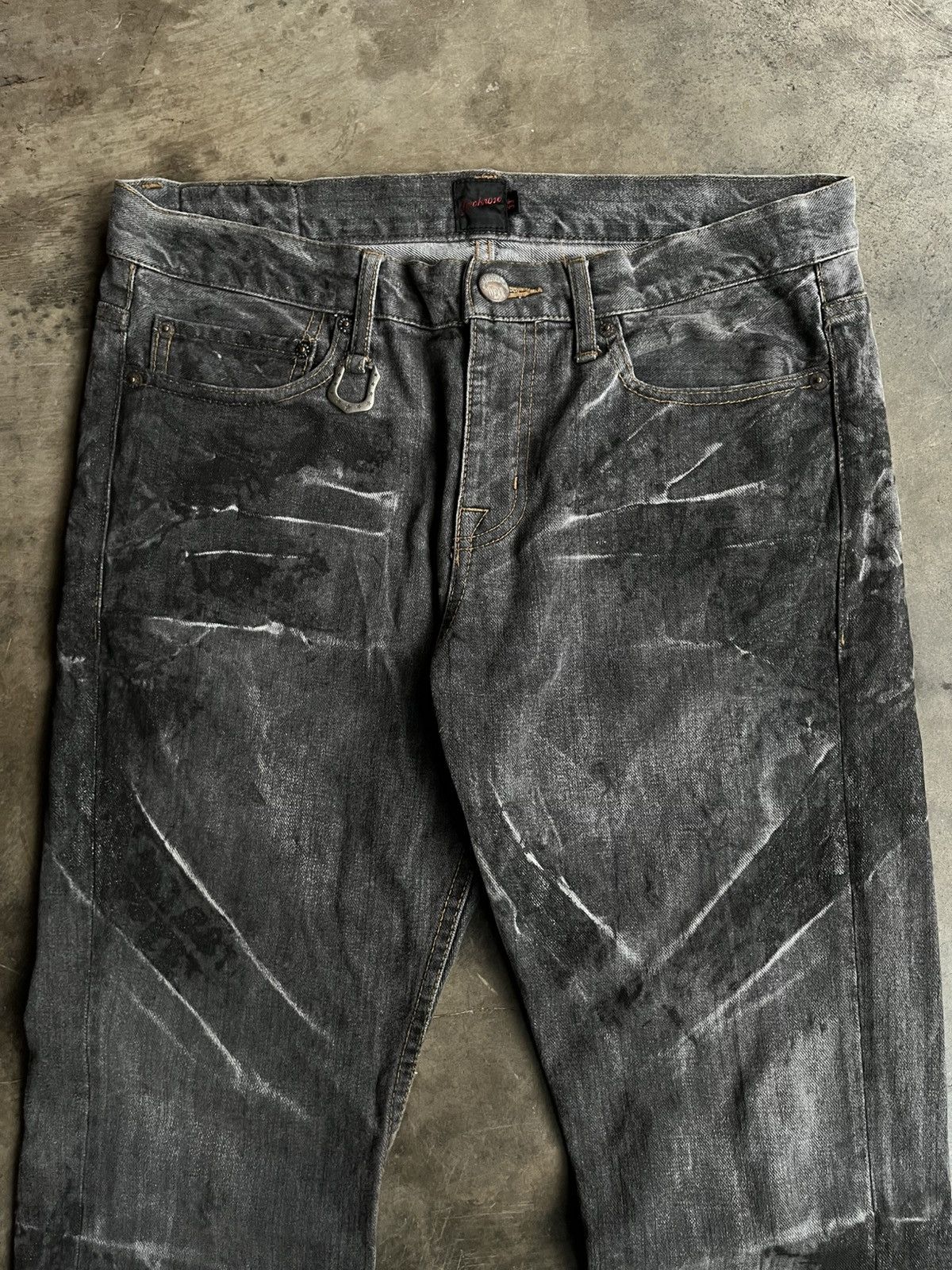 14th Addiction JAPANESE JACKROSE FLARE BOOT CUT VKEI SEDITIONARIES PANTS Size US 33 - 3 Thumbnail