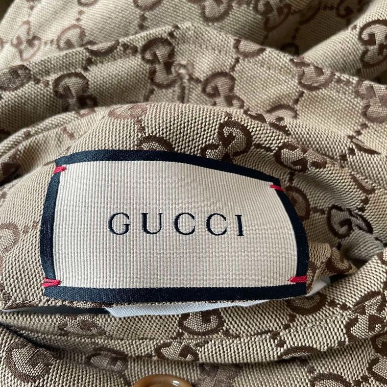 Gucci Gucci brown double-sided zip-up jacket covered in print-250 Size US XL / EU 56 / 4 - 5 Thumbnail