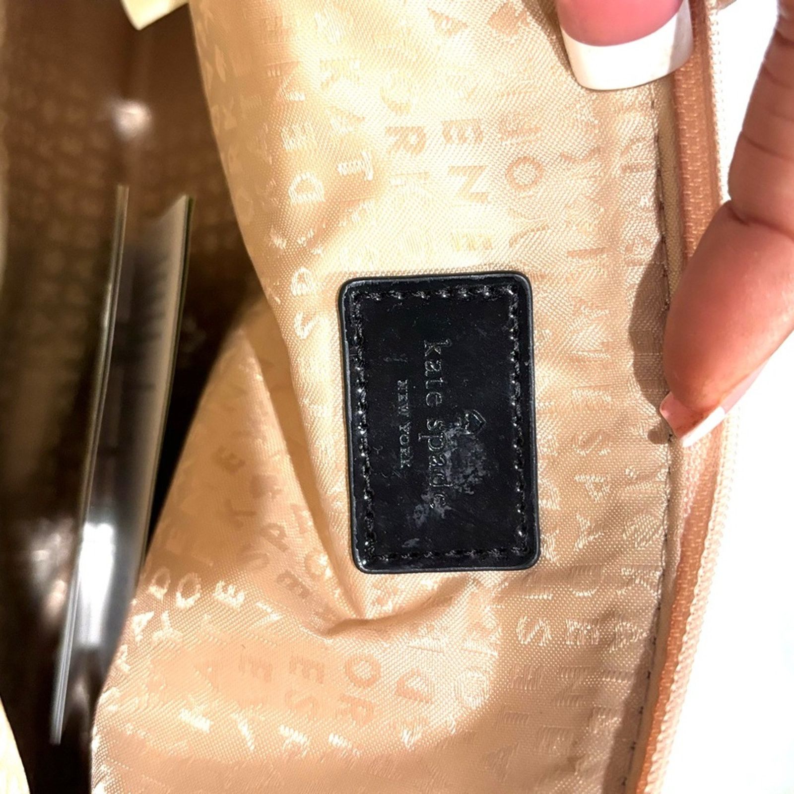 Kate Spade KATE SPADE Holiday Drive Gia Pouch Clutch, Sparkle Rose Gold Size ONE SIZE - 7 Thumbnail