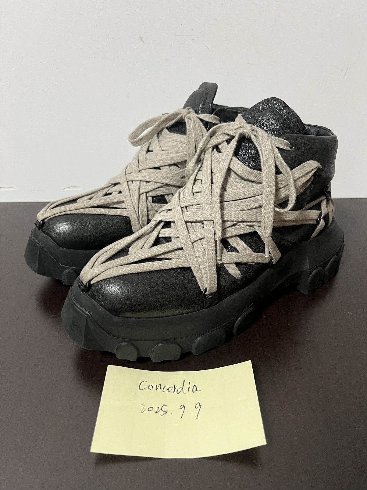 Rick Owens Rick Owens FW20 Tecuatl Megalace Bozo Tractor Boot Size US 7 / EU 40 - 9 Thumbnail