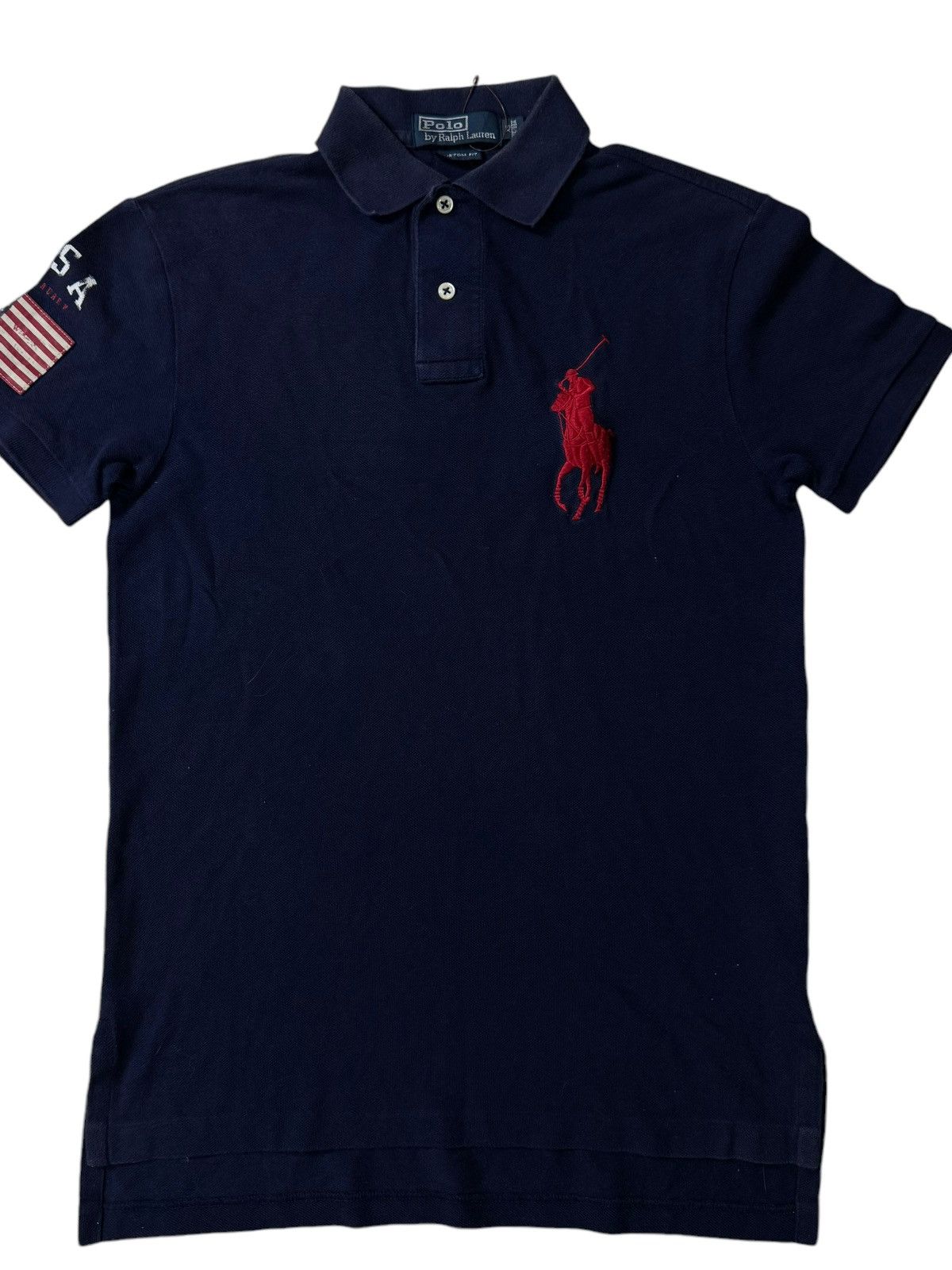 Polo Ralph Lauren × Vintage Vintage Polo Ralph Lauren Usa 🇺🇸 Flag Big Pony Size US XS / EU 42 / 0 - 2 Thumbnail