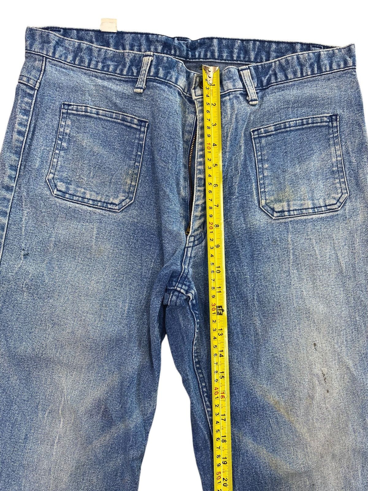 Japanese Brand Japanese Brand Bush Pant Style Loose Jeans Size US 33 - 10 Thumbnail