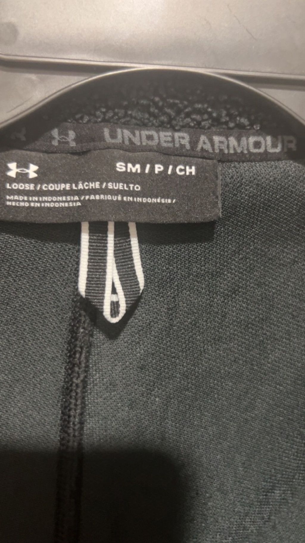 Under Armour Women's Under Armour Black Fleece & Nylon Jacket S Size S / US 4 / IT 40 - 4 Thumbnail