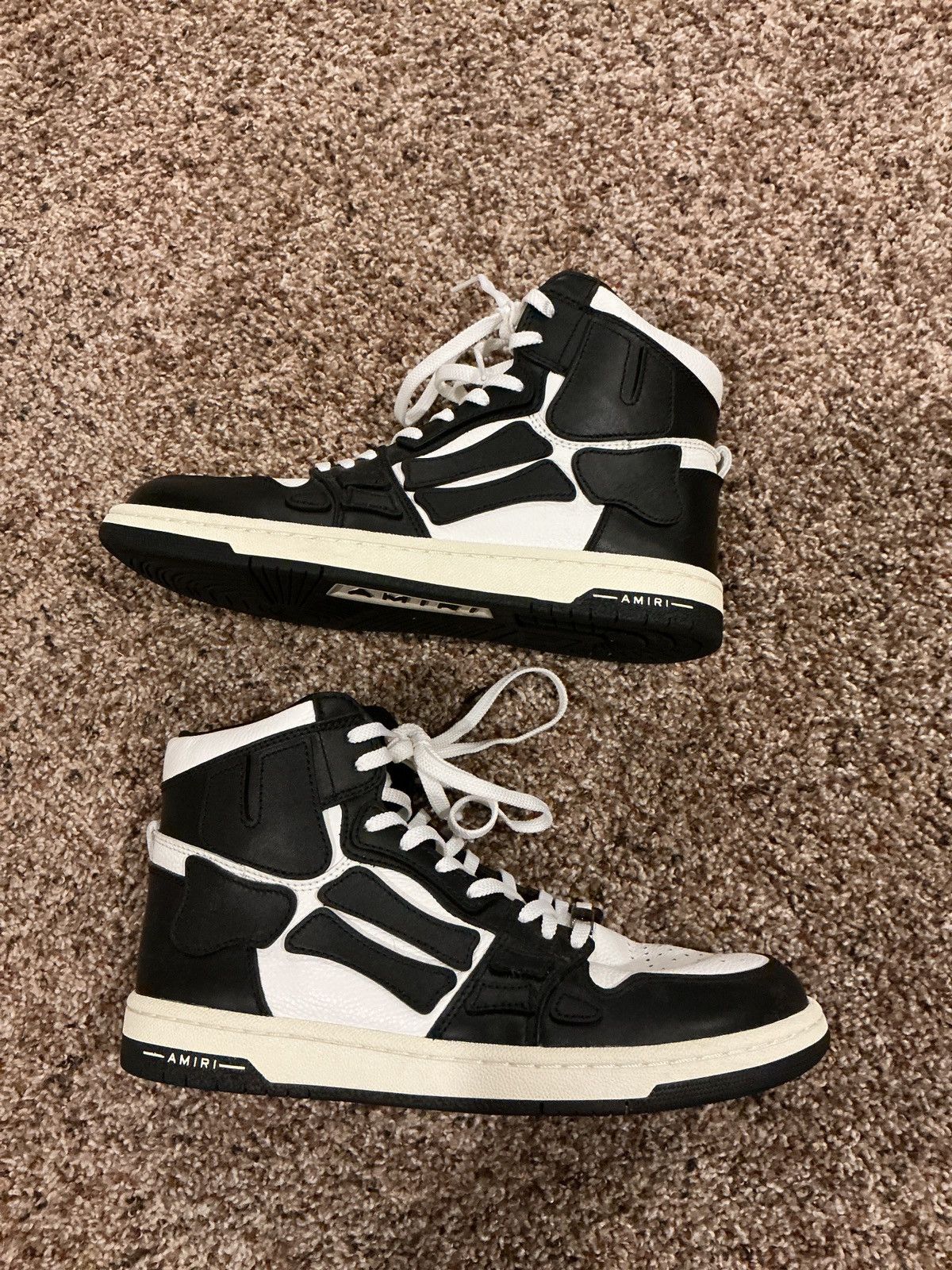 Amiri Amiri skel top hi Size US 8 / EU 41 - 3 Thumbnail