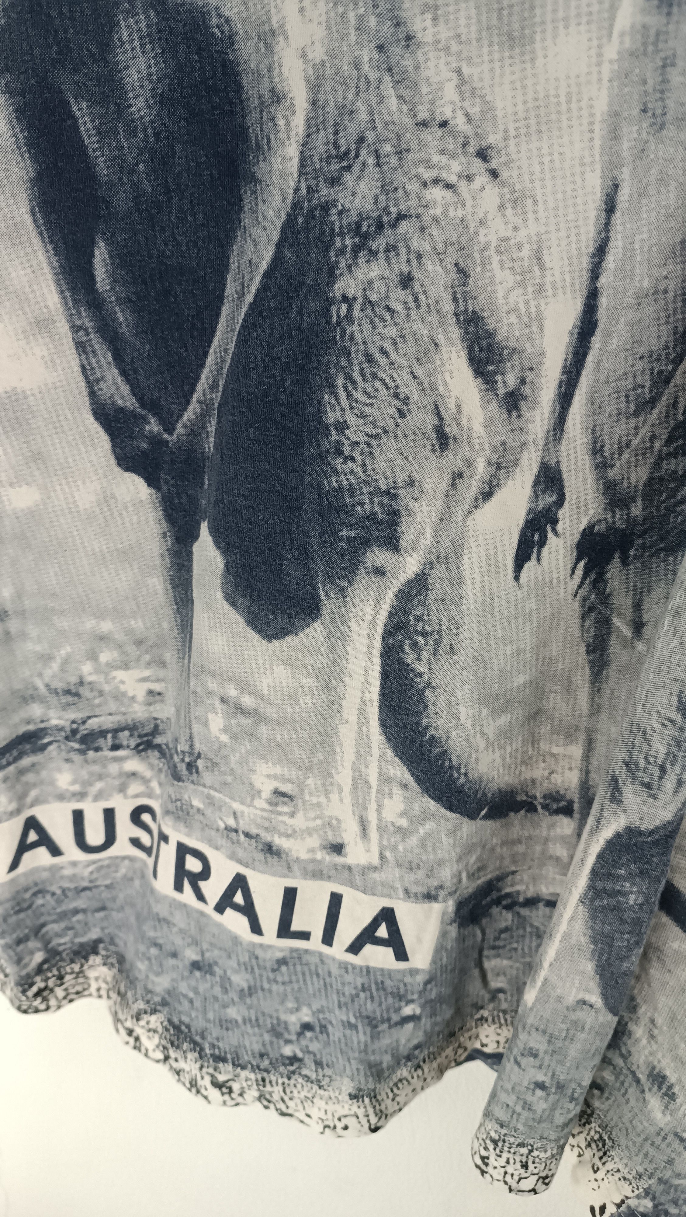 Vintage VINTAGE 90'S AUTRALIA KANGAROO AOP OVERPRINT VERY RARE TEE Size US XL / EU 56 / 4 - 12 Thumbnail