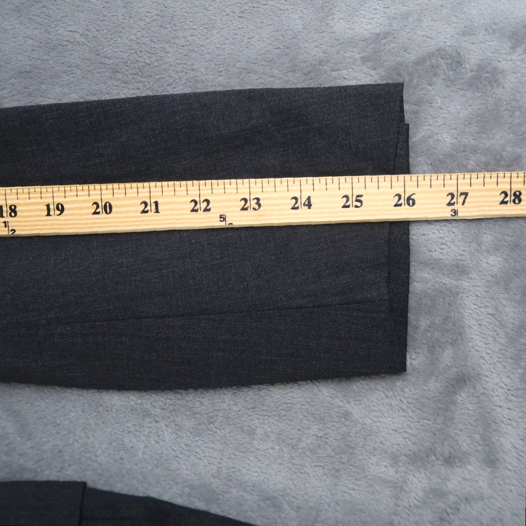 Brooks Brothers Brooks Brothers 1818 Fitzgerald Blazer Jacket Single-Breasted Two-Button Notch Gray Wool 40L Mens USA Size 40R - 7 Thumbnail