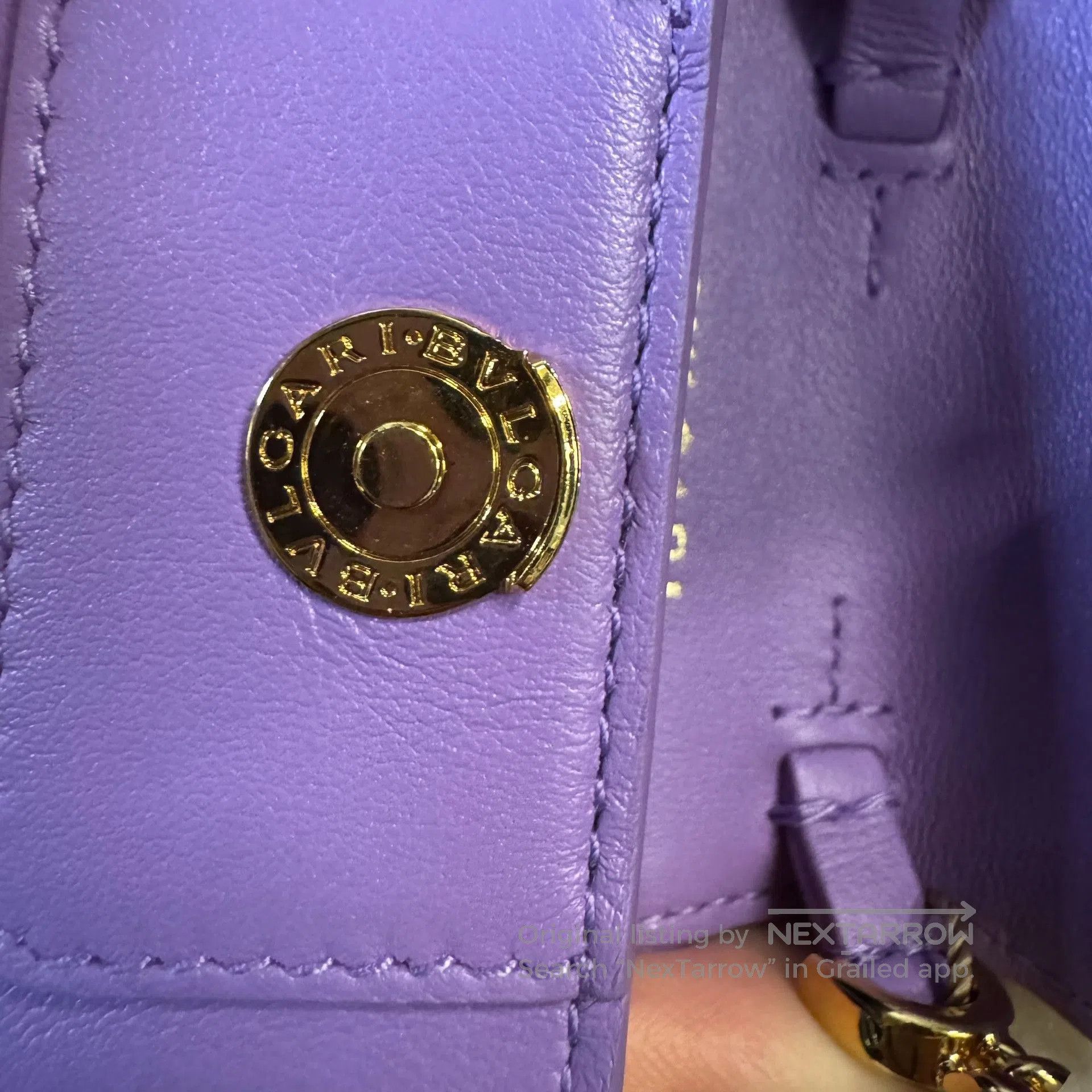 Bvlgari BVLGARI Purple Mini Crossbody Bag. Size ONE SIZE - 8 Thumbnail