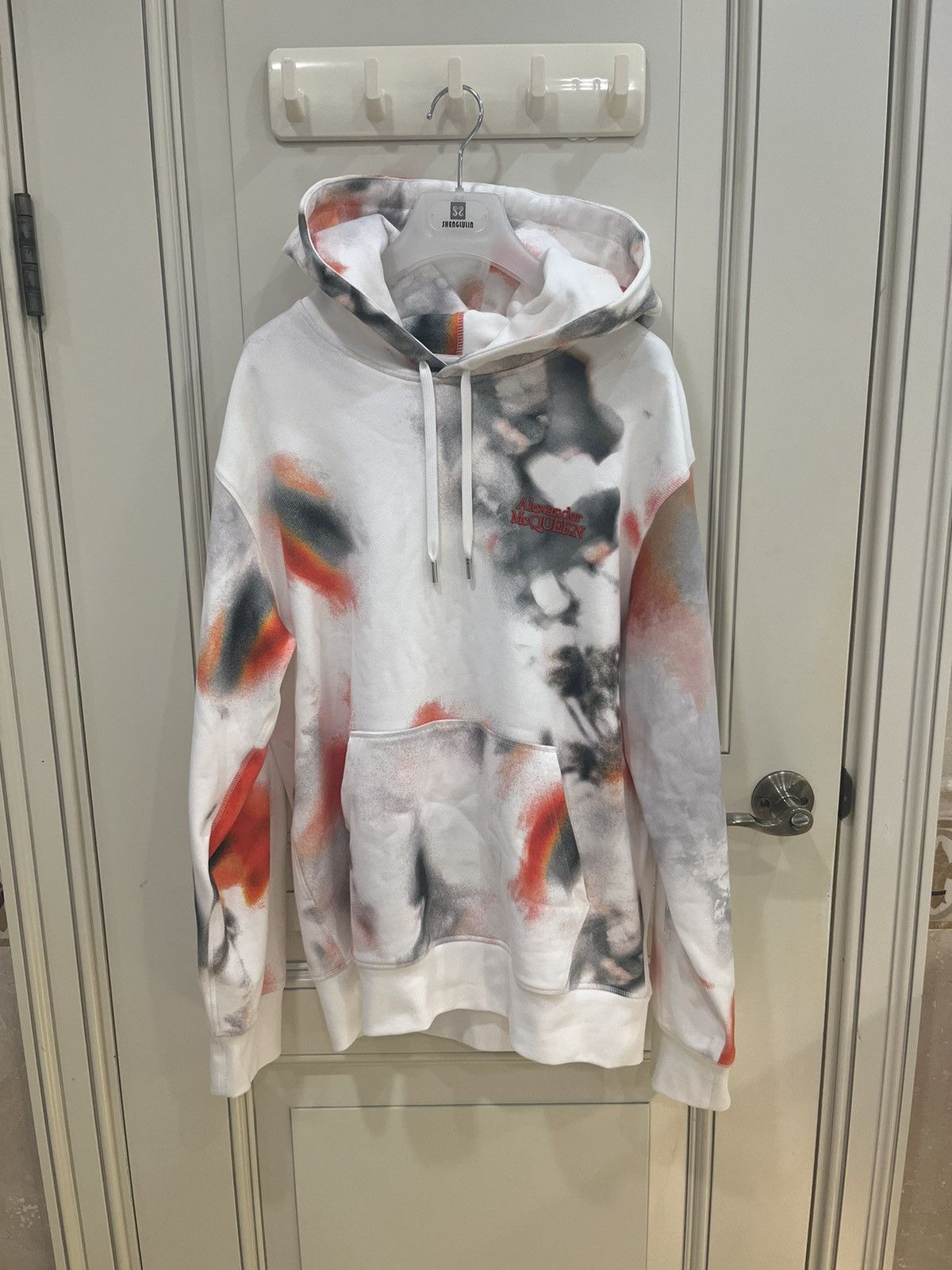 Alexander McQueen Obscured Floral hooded sweatshirt size m Size US M / EU 48-50 / 2 - 4 Thumbnail