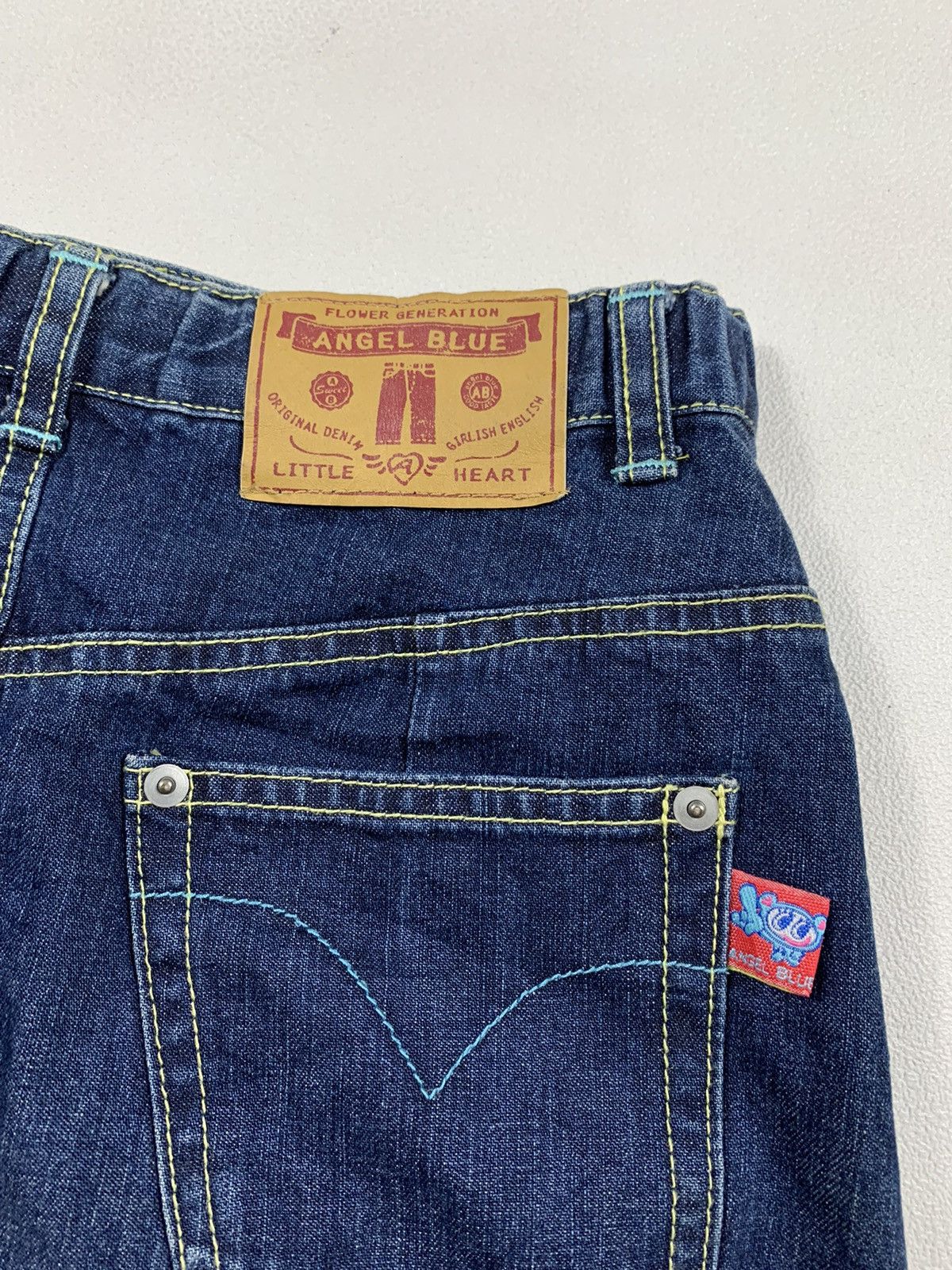 Hysteric Glamour × Japanese Brand 💸NEED GONE💸 Angle Blue Denim Skirt Size 27" / US 4 / IT 40 - 5 Thumbnail