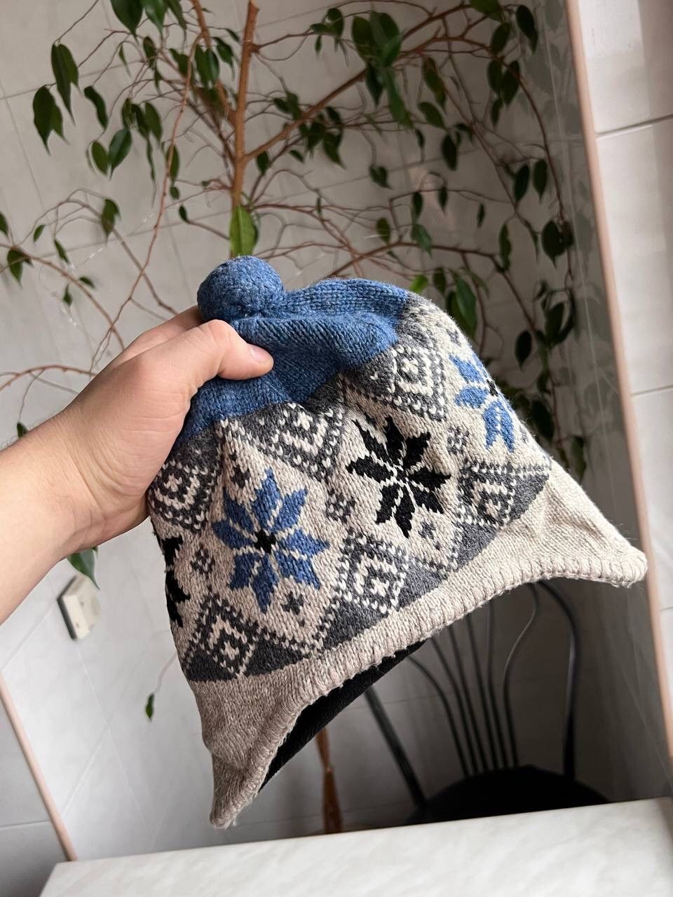 Patagonia × Vintage Vintage Patagonia Knit Trapper Hat Ushanka Earflap Size ONE SIZE - 9 Thumbnail