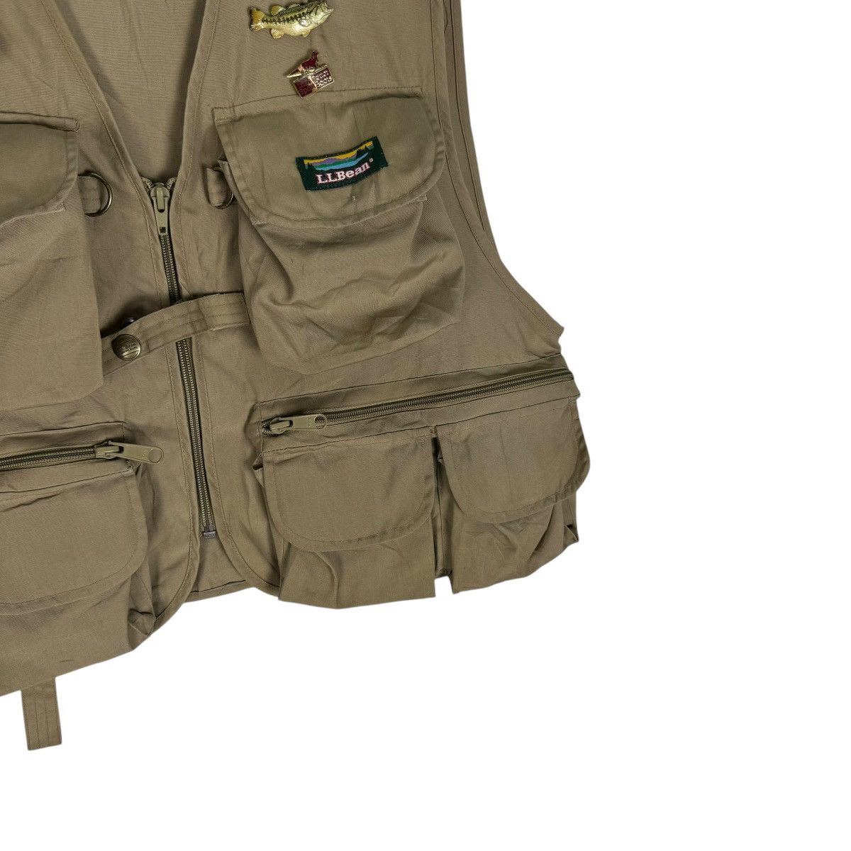 L.L. Bean ☀️LL BEAN FISHING UTILITY POCKET VEST Size US S / EU 44-46 / 1 - 5 Thumbnail
