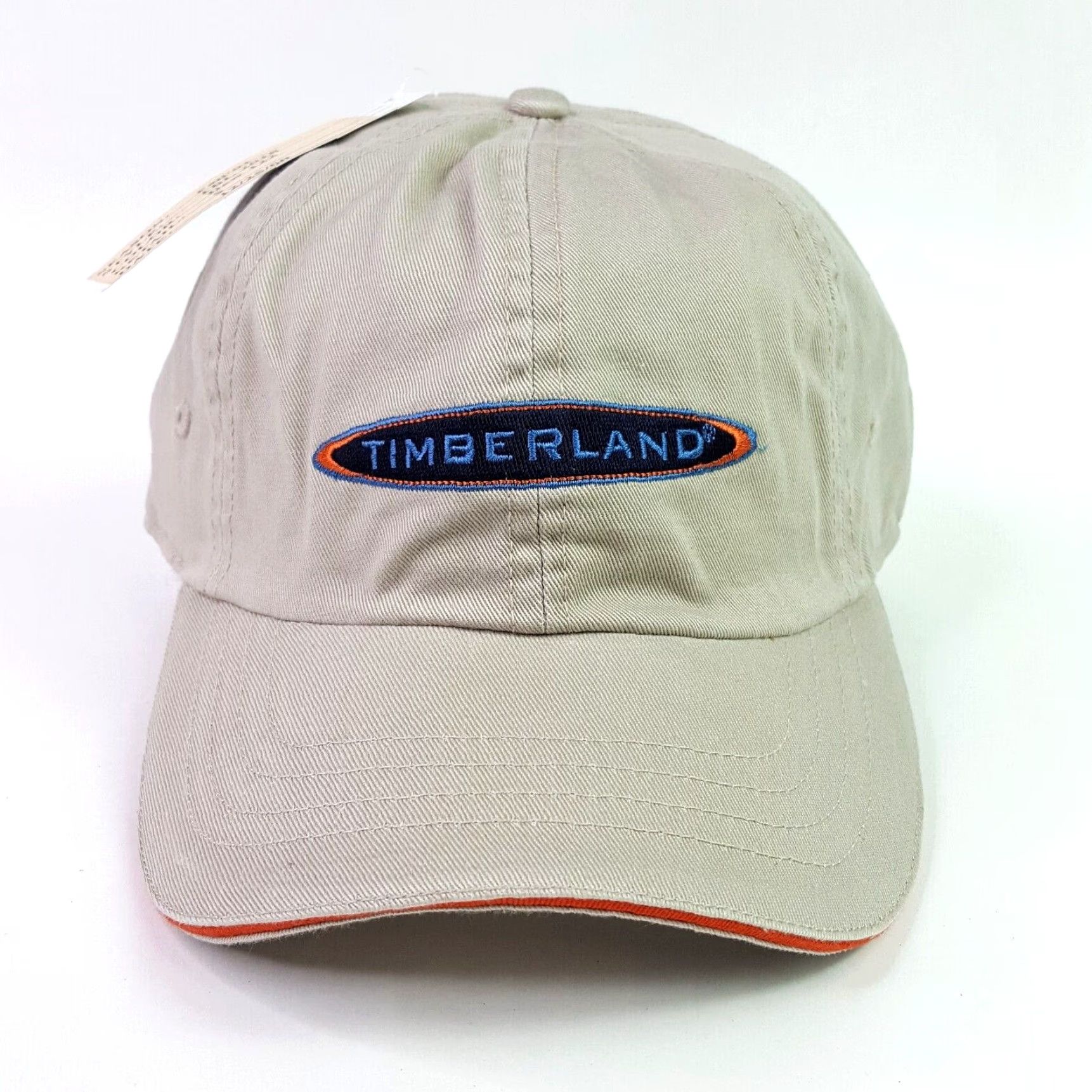 Timberland Timberland Hat Baseball Cap Twill Khaki Beige Outdoor Adjustable Vintage 90s Retro Mens Shirt? Size ONE SIZE - 2 Thumbnail
