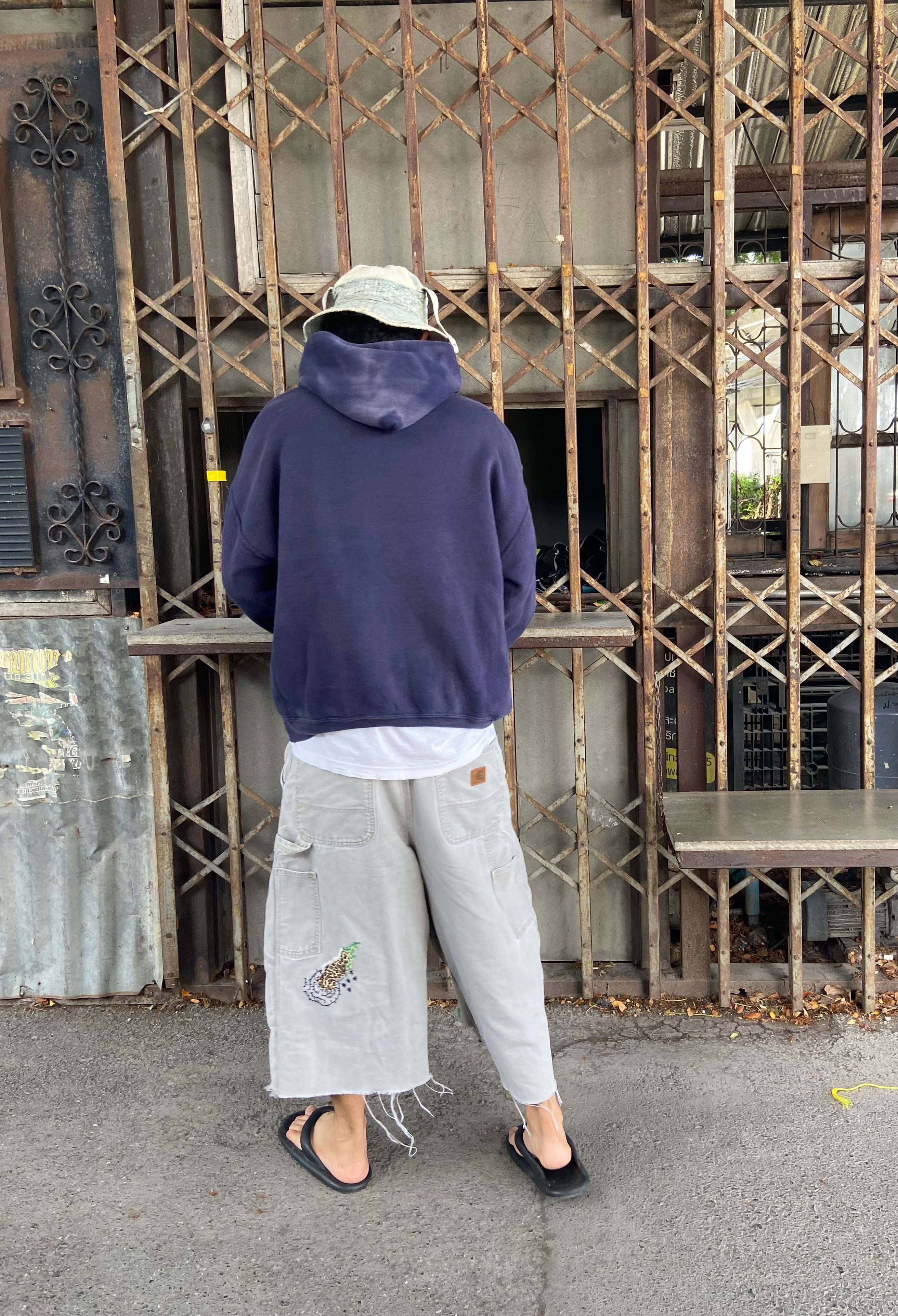 Japanese Brand Boro Patchwork Carhartt Carpenter Size US 34 / EU 50 - 15 Thumbnail