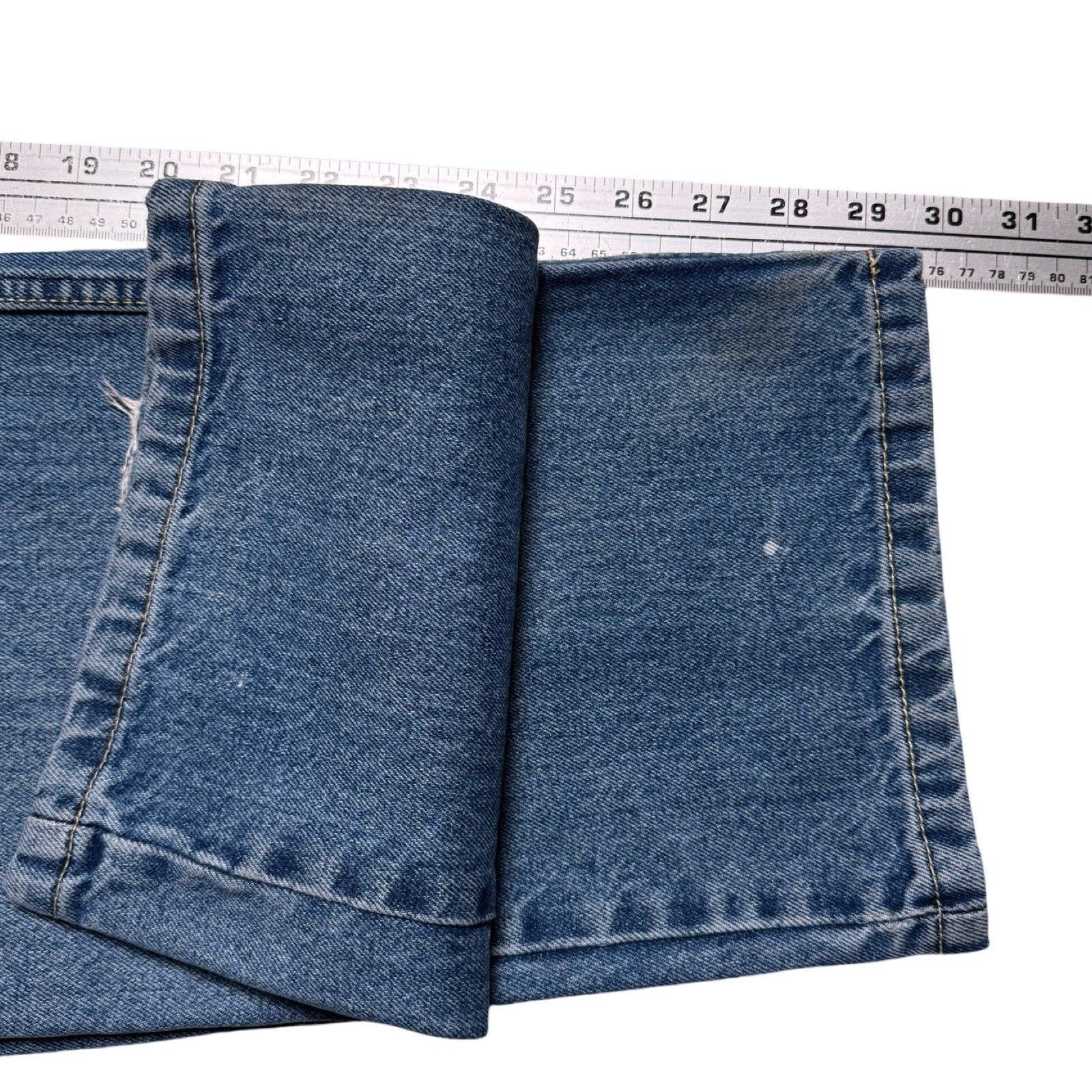 Levi's Y2K Levi's 550 Light Wash Denim Jeans Distressed 38 X 30 Size US 38 / EU 54 - 6 Thumbnail