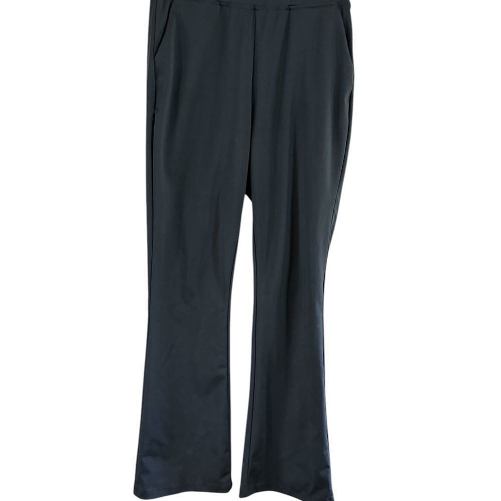 Shein SHEIN Black Flared Trousers with Stretch Fabric Size 32" / US 10 / IT 46 - 1 Thumbnail