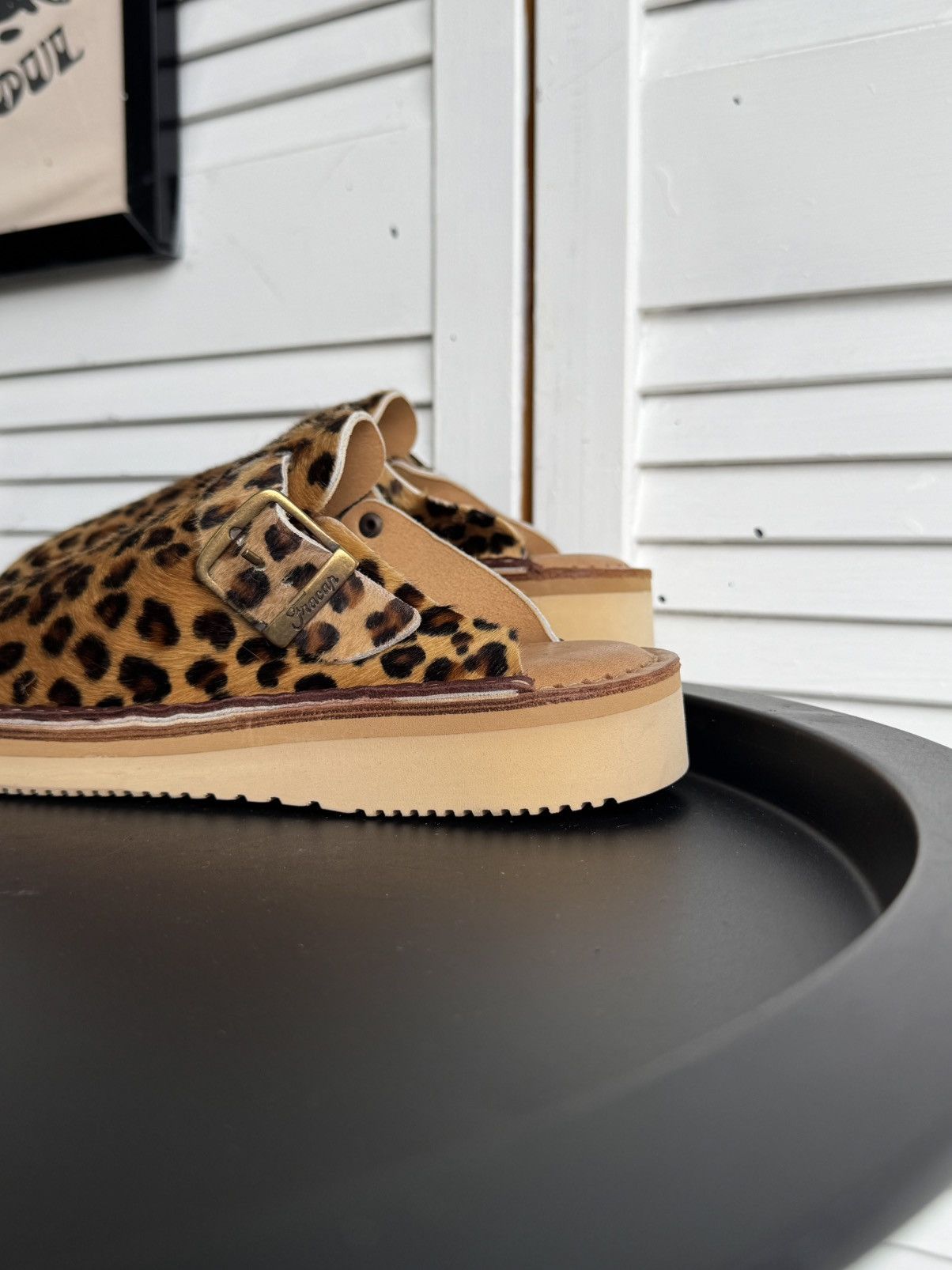 Fracap YMC X FRACAP Calfskin Pony Hair Mules - Leopard Print Size US 6 / IT 36 - 9 Thumbnail