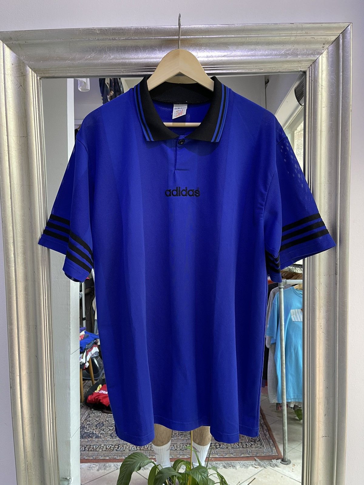 Adidas × Vintage Vintage Adidas Jersey Size US XL / EU 56 / 4 - 1 Thumbnail