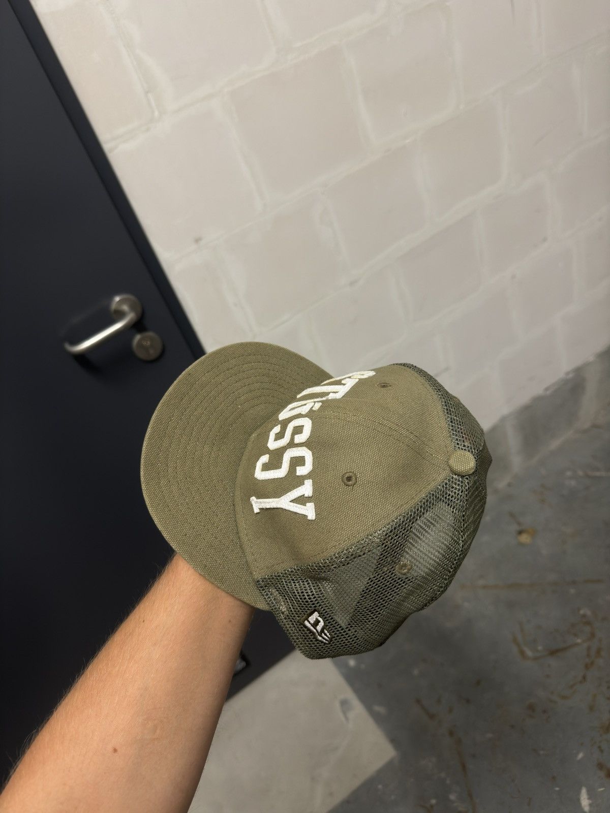 New Era × Stussy Stussy x New Era 2010 vintage rate logo cap capz Size ONE SIZE - 8 Thumbnail