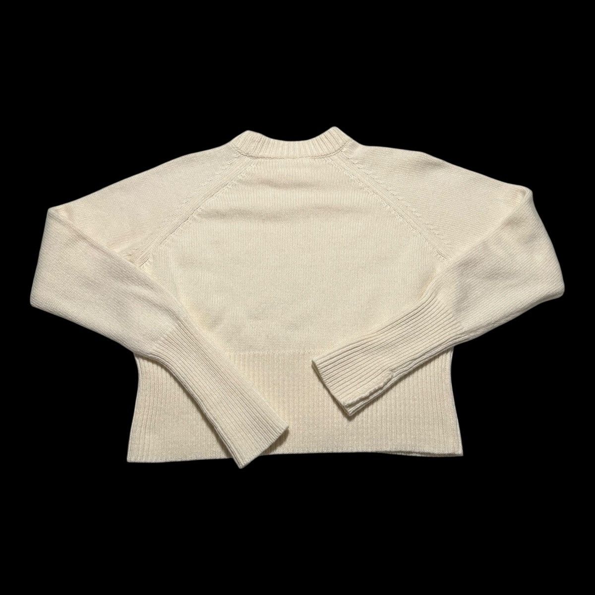 Other Lemme Italy Cropped Pullover Raglan Sweater Women's Large Size L / US 10 / IT 46 - 3 Thumbnail