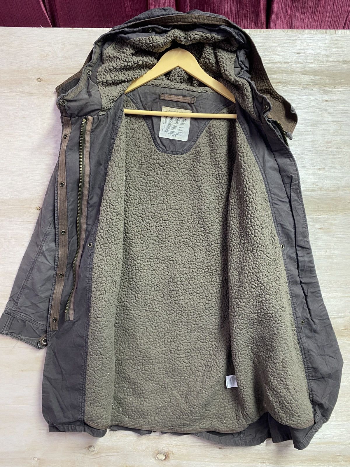 GOA G.O.A goa Bono Military Fleece Lined Parka Hooded jacket Size US M / EU 48-50 / 2 - 12 Thumbnail