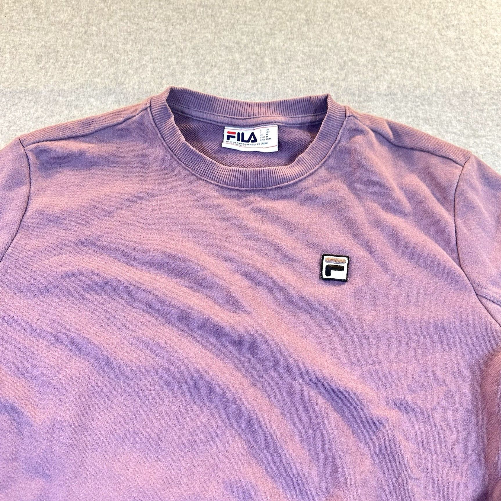 Fila FILA Purple Crewneck Soft Pullover Logo Sweatshirt Women’s M Size M / US 6-8 / IT 42-44 - 4 Thumbnail