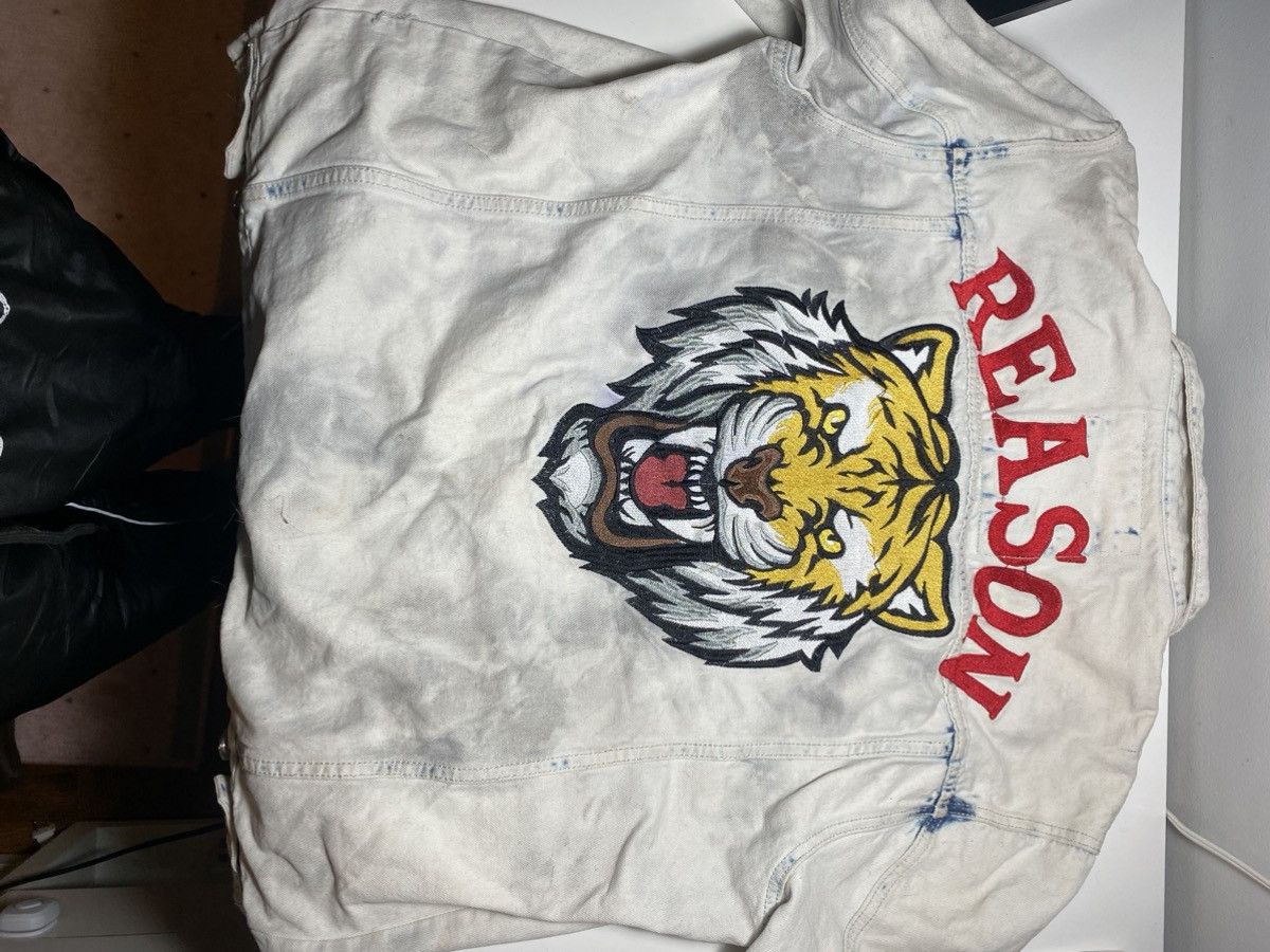 Reason Reason Clothing Embroidered Denim Cotton- Tiger/Bee/Snake Size US XL / EU 56 / 4 - 2 Thumbnail