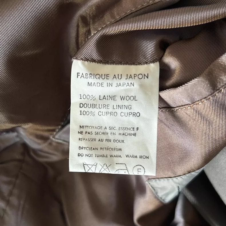 Yohji Yamamoto Yohji Yamamoto Yohji Yamamoto Double-Breasted Jacket in Gr Size US M / EU 48-50 / 2 - 7 Thumbnail