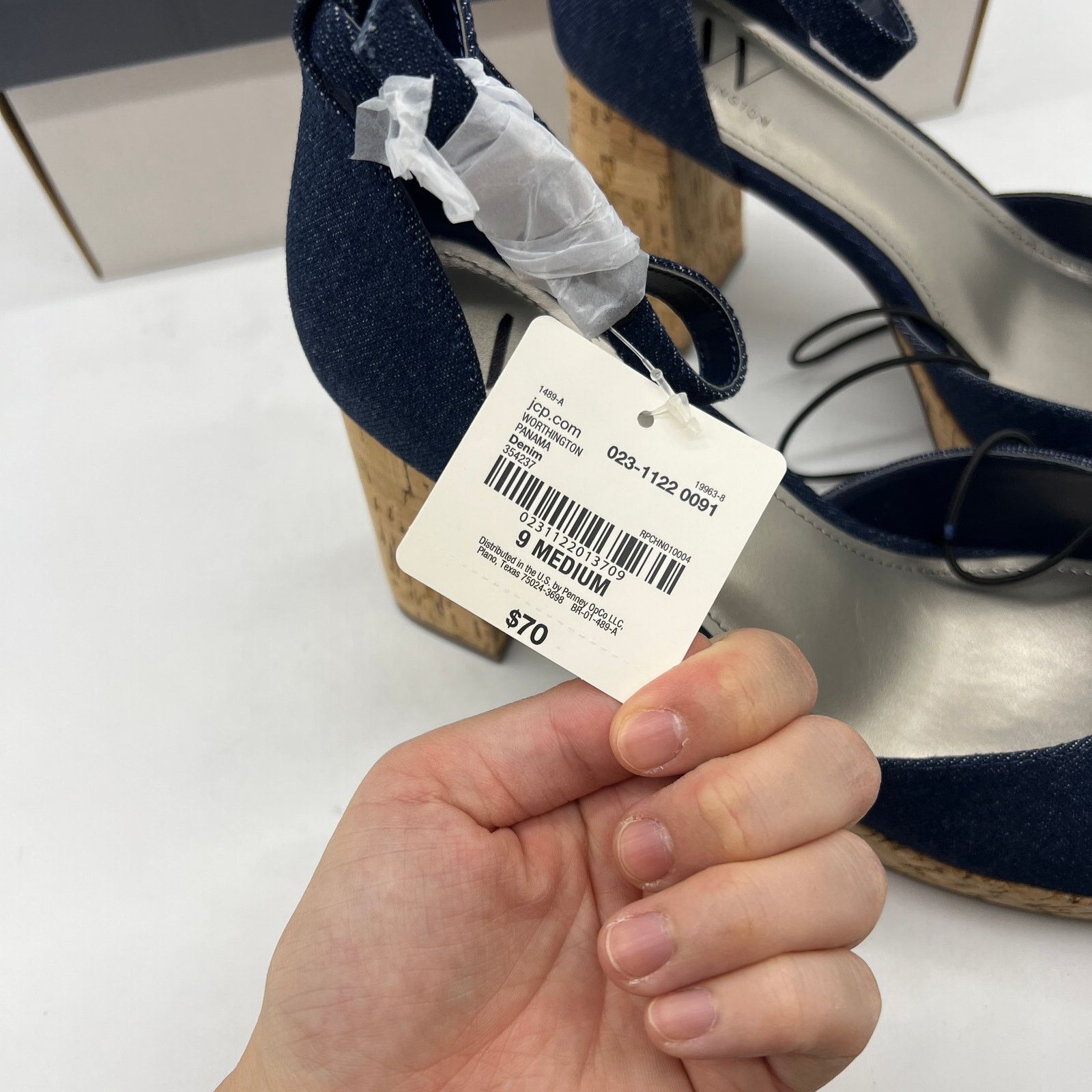 Other Worthington Womens Panama Block Heel Pumps Size US 9 / IT 39 - 4 Thumbnail