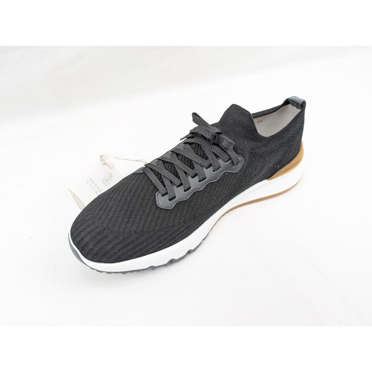 Brunello Cucinelli o1rshd1 Low-Top Sneakers in Black Size US 14 / EU 47 - 8 Thumbnail