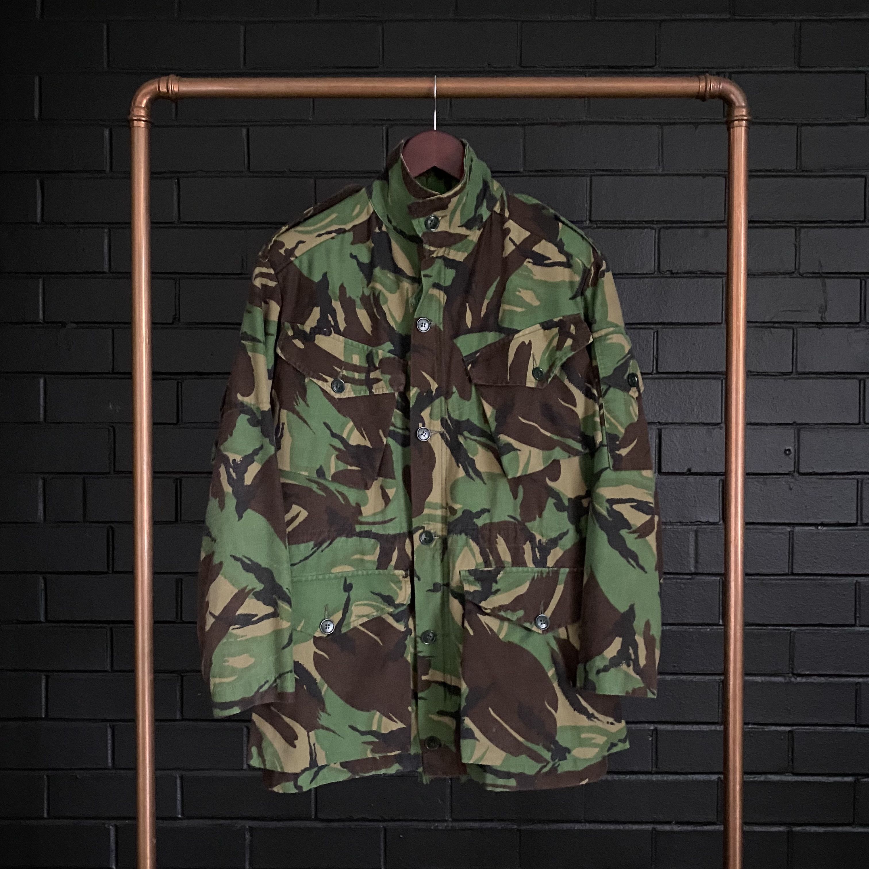 90s British Disruptive Camo Utility Smock Jacket