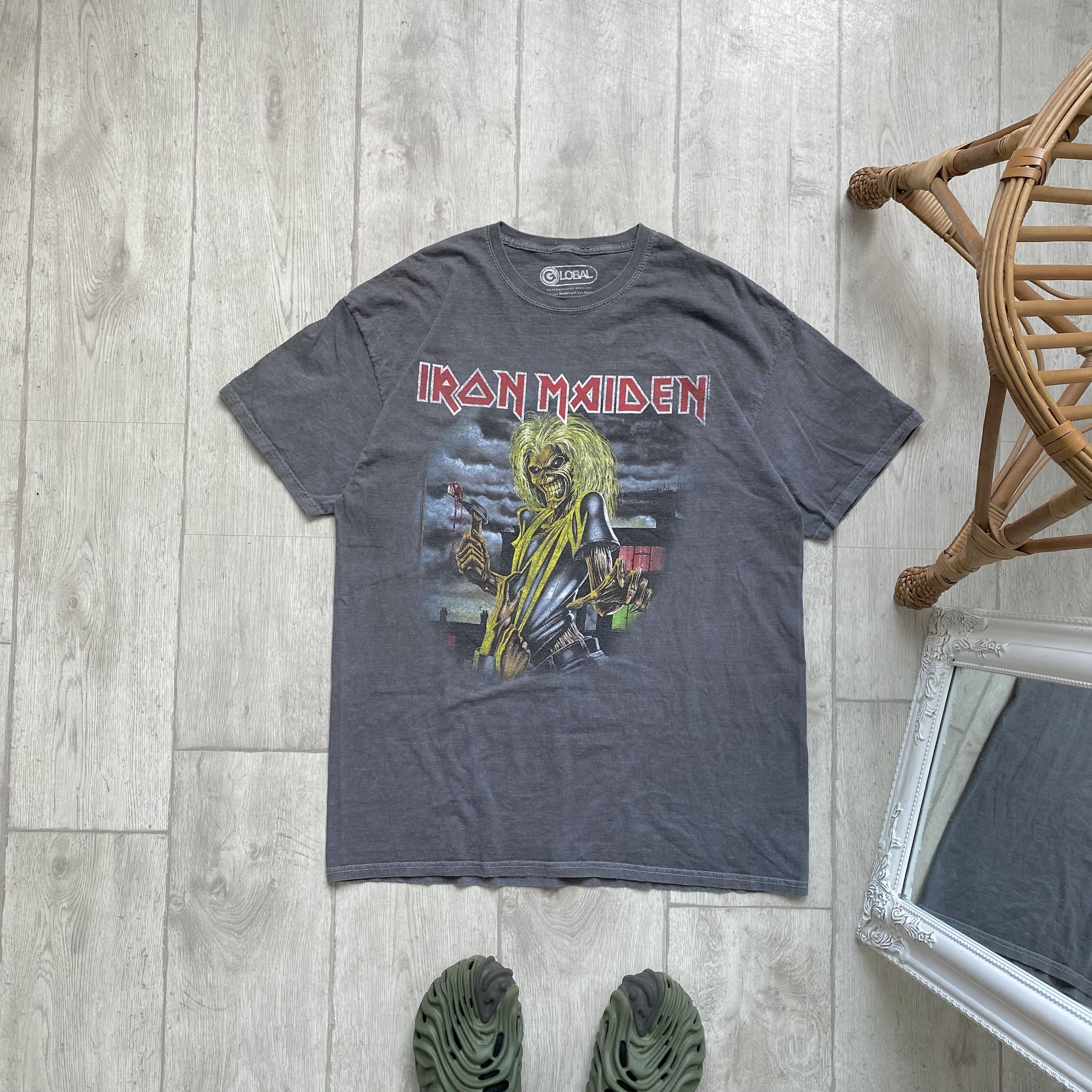 Band Tees 💀 Killers Iron Maiden Rock band tee vintage style Size US M / EU 48-50 / 2 - 1 Thumbnail