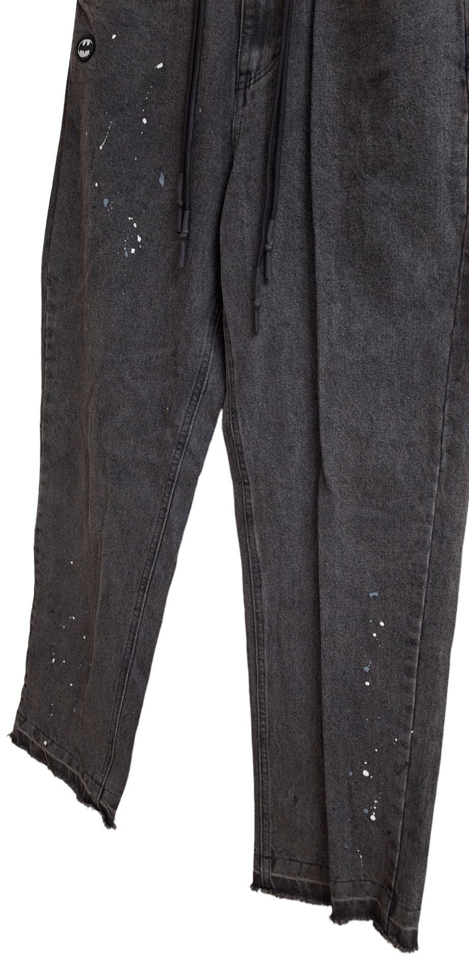 DC Comics × SMFK SMFK × Batman Distressed Splatter Baggy Size 28" / US 6 / IT 42 - 4 Thumbnail