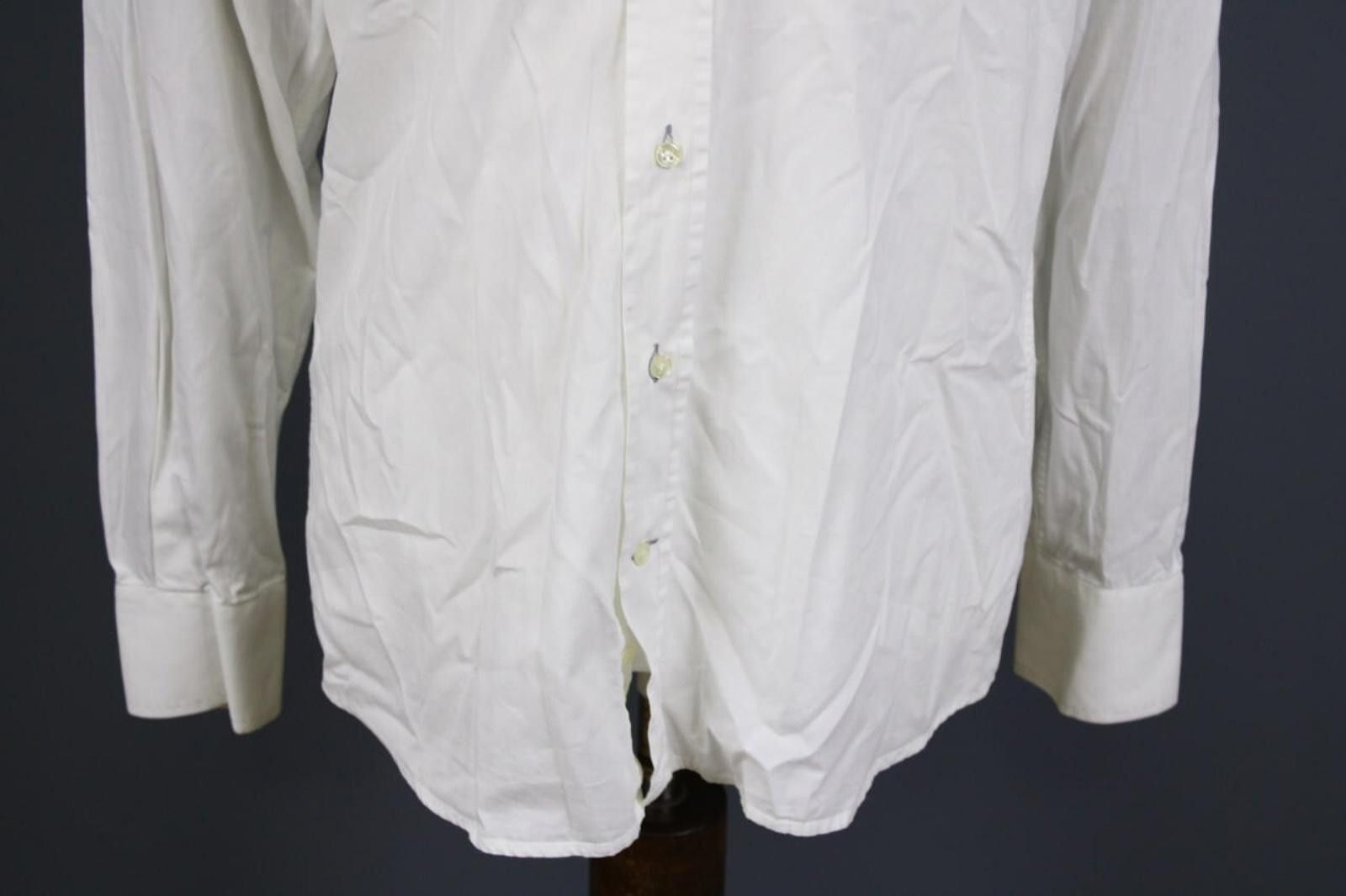 Katharine Hamnett London Katharine Hamnett London White Shirt Size 41 / 16 Size US M / EU 48-50 / 2 - 3 Thumbnail