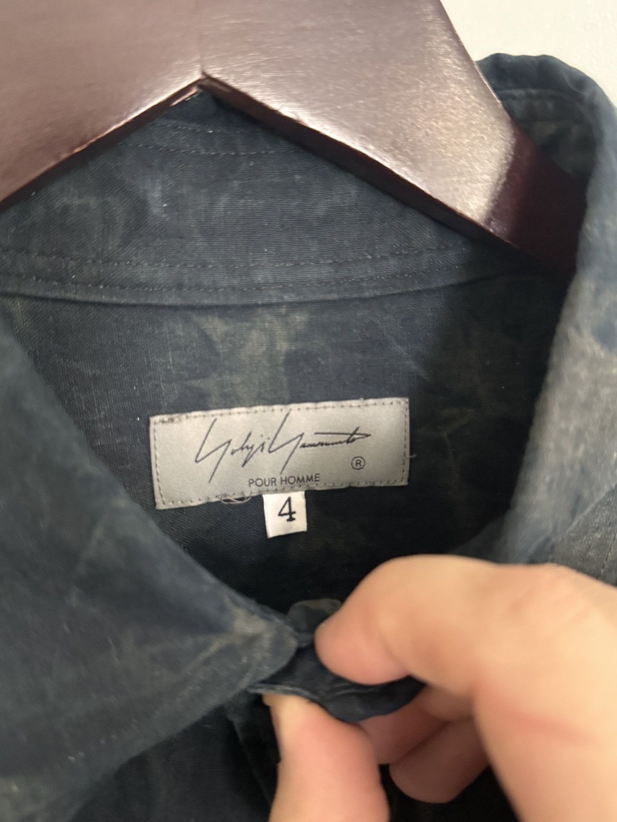 Yohji Yamamoto Yohji Yamamoto Triple Collar Sz4 Size US XL / EU 56 / 4 - 4 Thumbnail