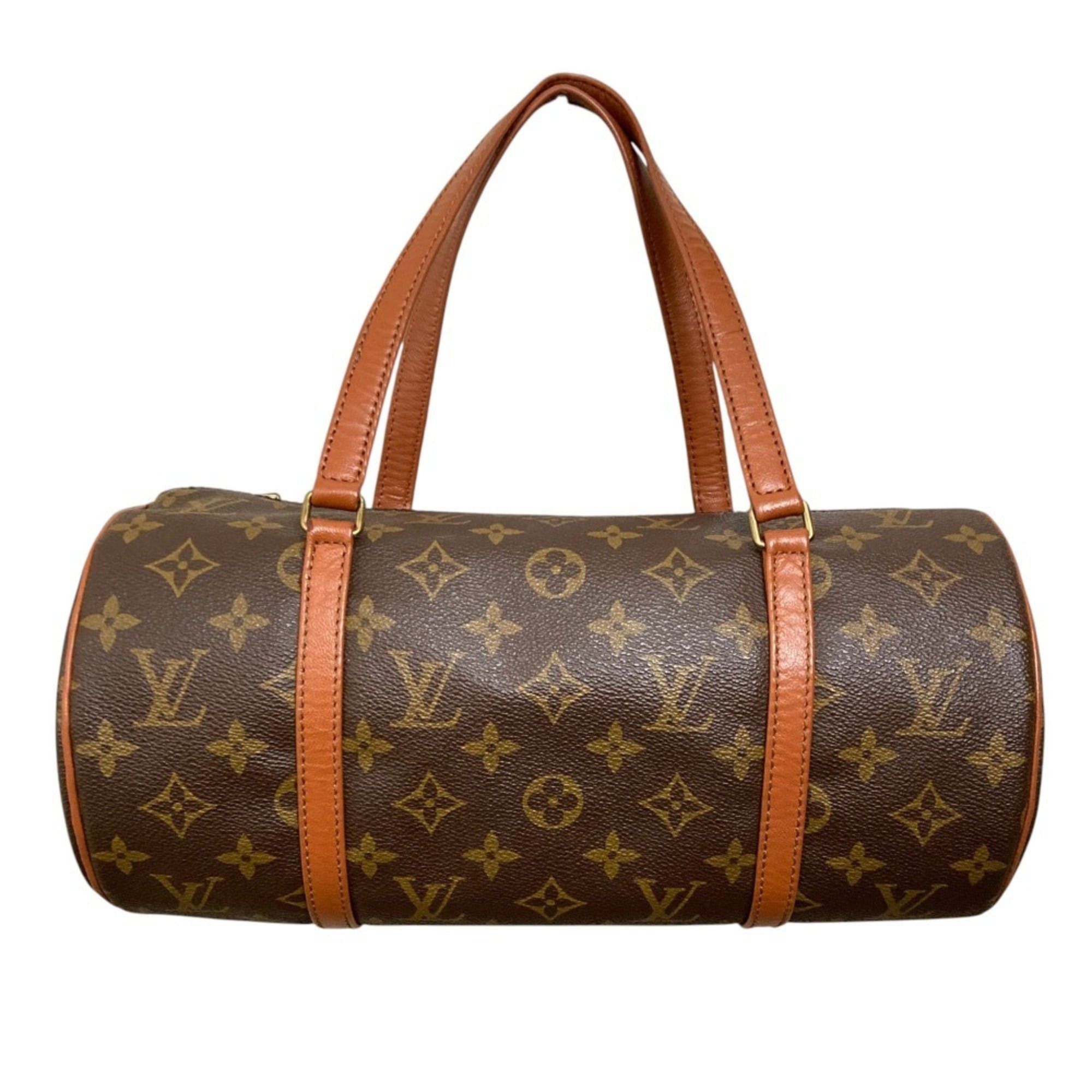 Louis Vuitton LOUIS VUITTON Papillon 30 GM Monogram Roll Boston Handbag M51365 Brown Women's Size ONE SIZE - 1 Thumbnail