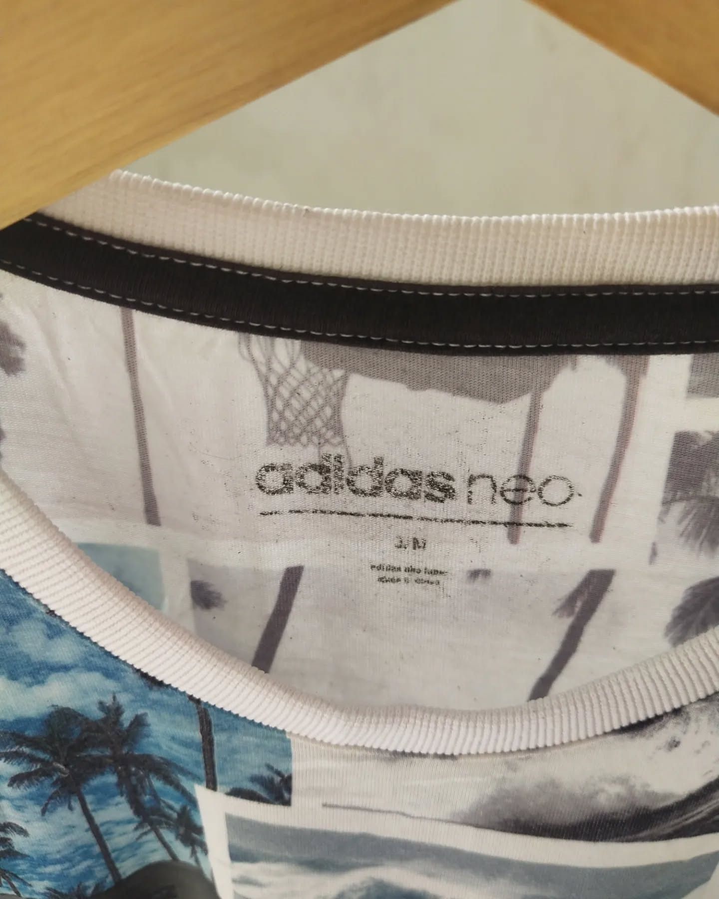 Adidas Adidas Neo All Over Print Graphic Tees Size US M / EU 48-50 / 2 - 3 Thumbnail
