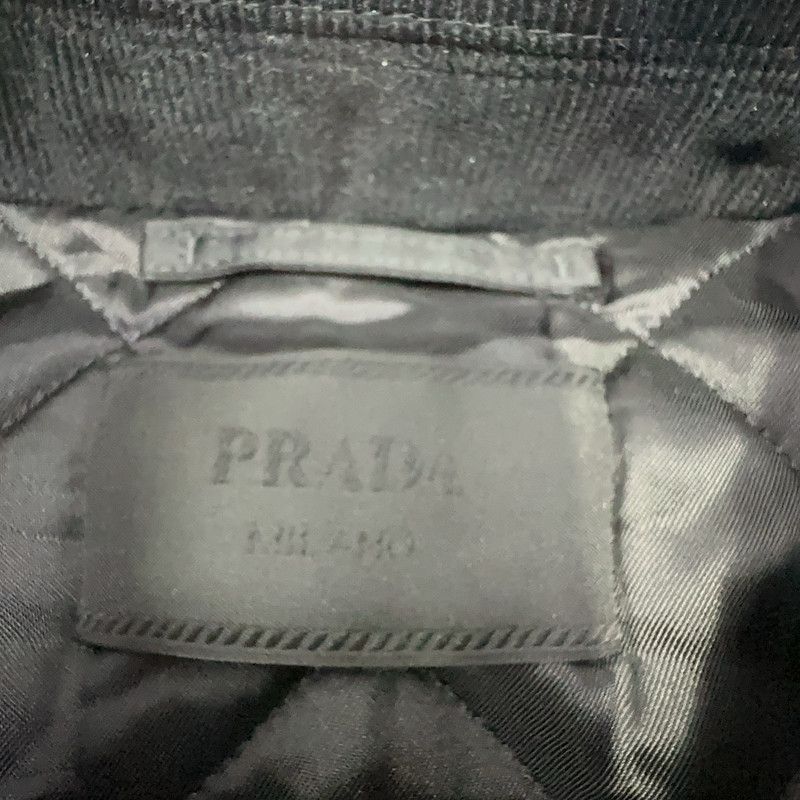 Prada Prada Black Blouson Jacket for Men Size US XL / EU 56 / 4 - 1 Thumbnail