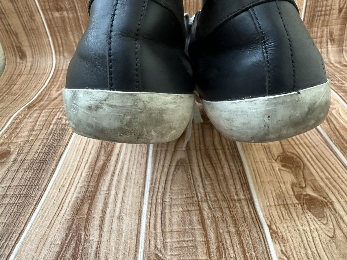 Golden Goose Golden Goose Superstar Black Leather Suede Lowtop Sneaks Size US 9 / EU 42 - 13 Thumbnail