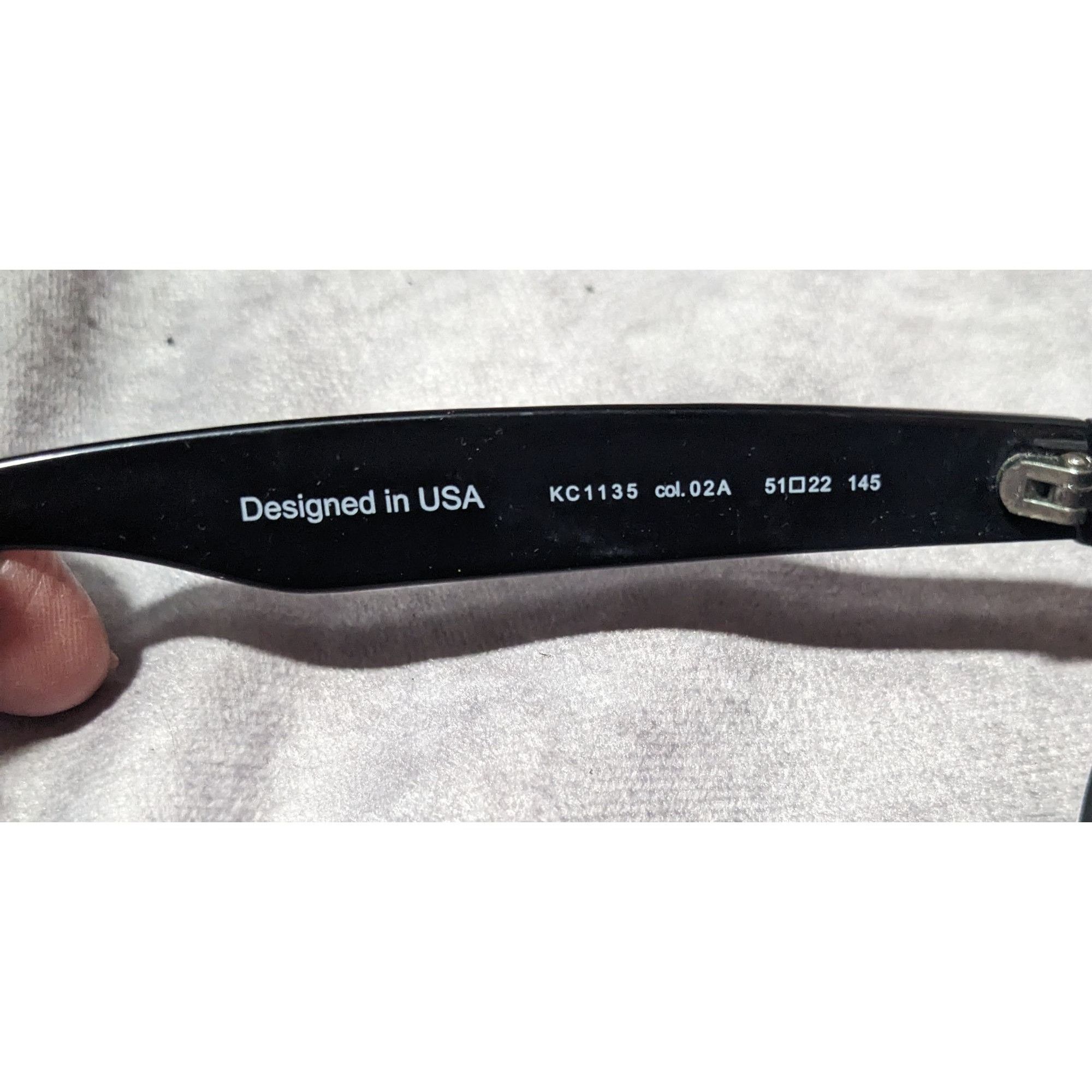 Kenneth Cole Kenneth Cole Reaction Black Classic Sunglasses Size ONE SIZE - 6 Thumbnail