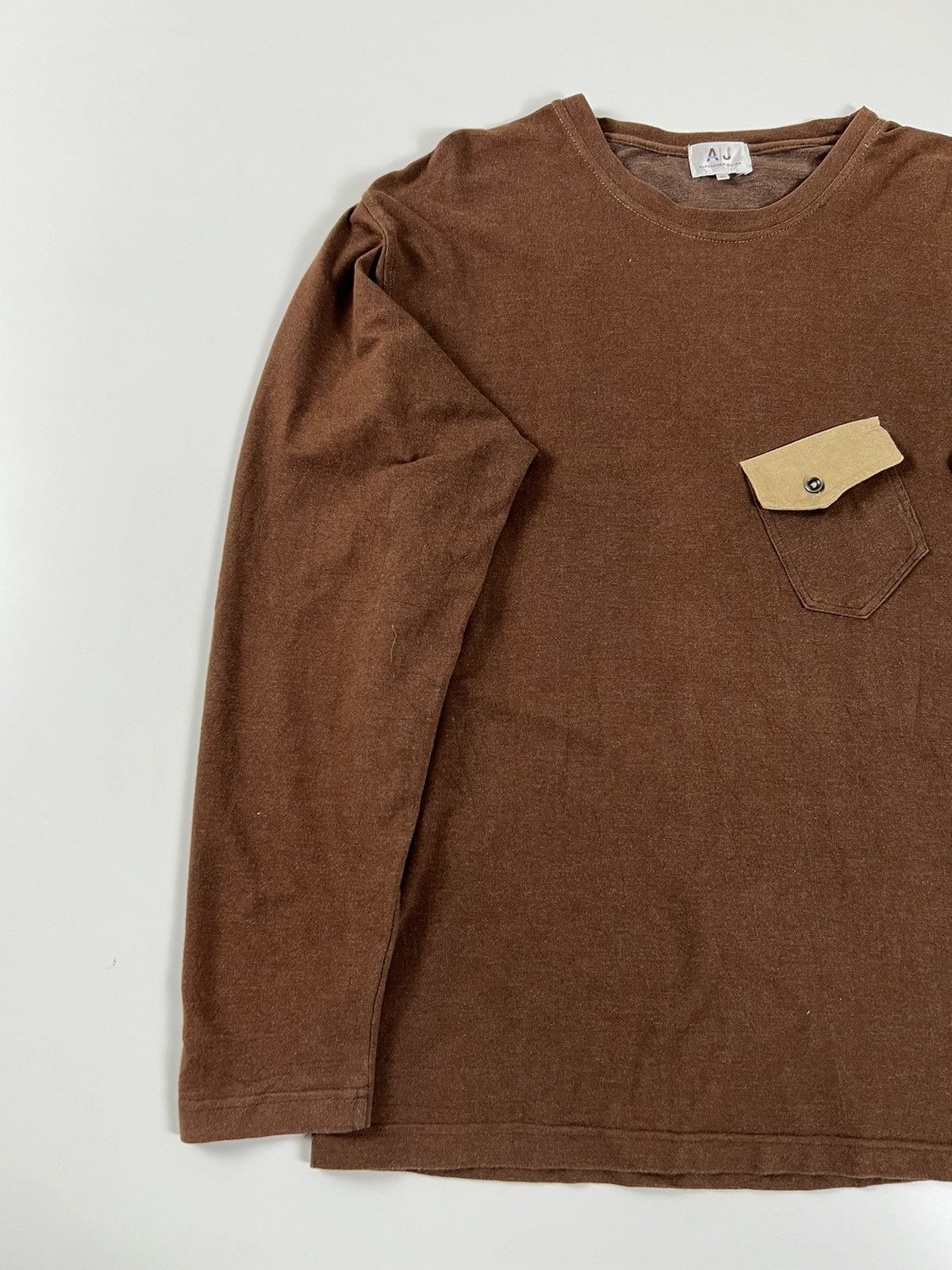 Alexander Julian Alexender Julian Pocket Tee Long Sleeve Tshirt Size US L / EU 52-54 / 3 - 2 Thumbnail