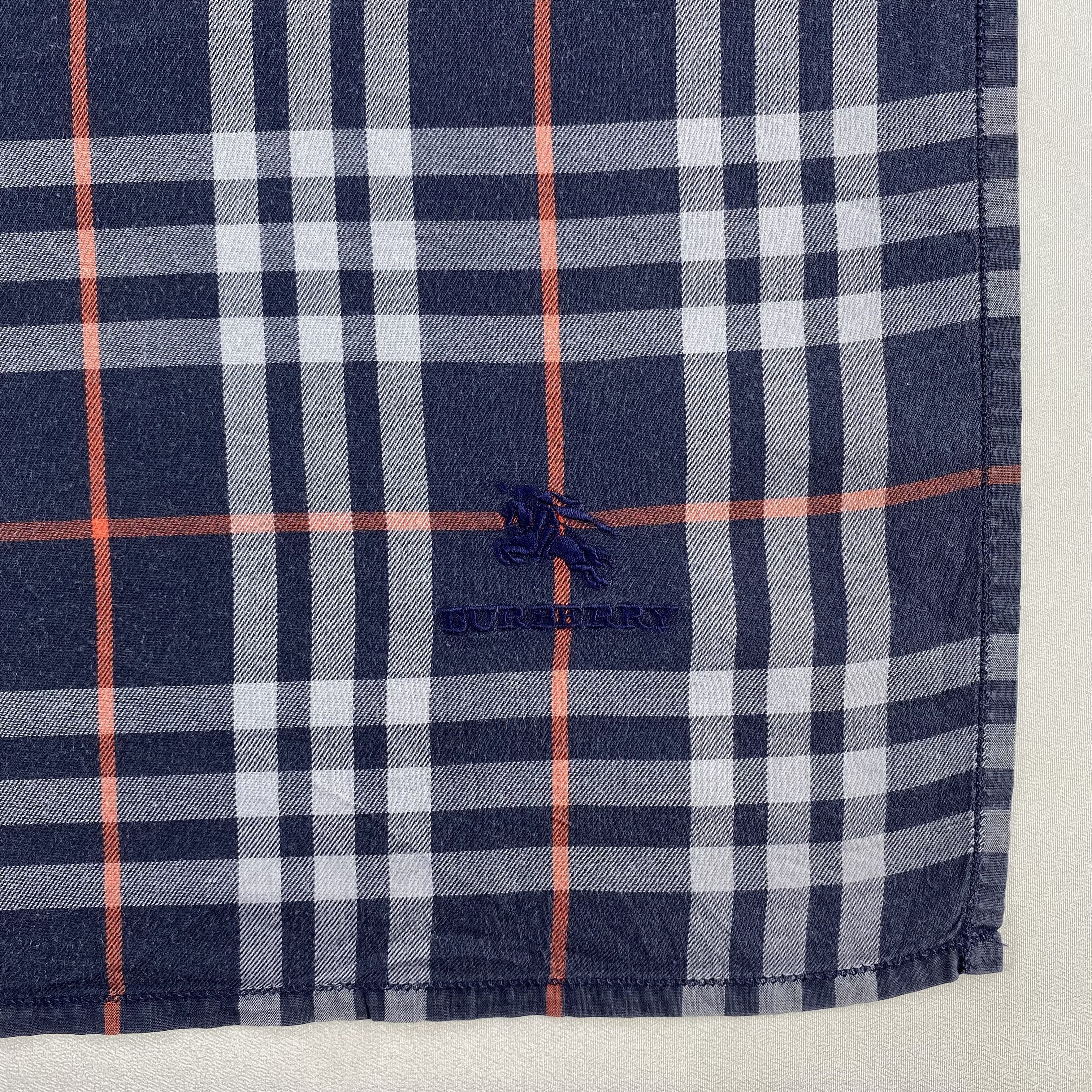 Burberry × Vintage Burberry Handkerchief / Neckerchief / Bandana-P1359 Size ONE SIZE - 3 Thumbnail
