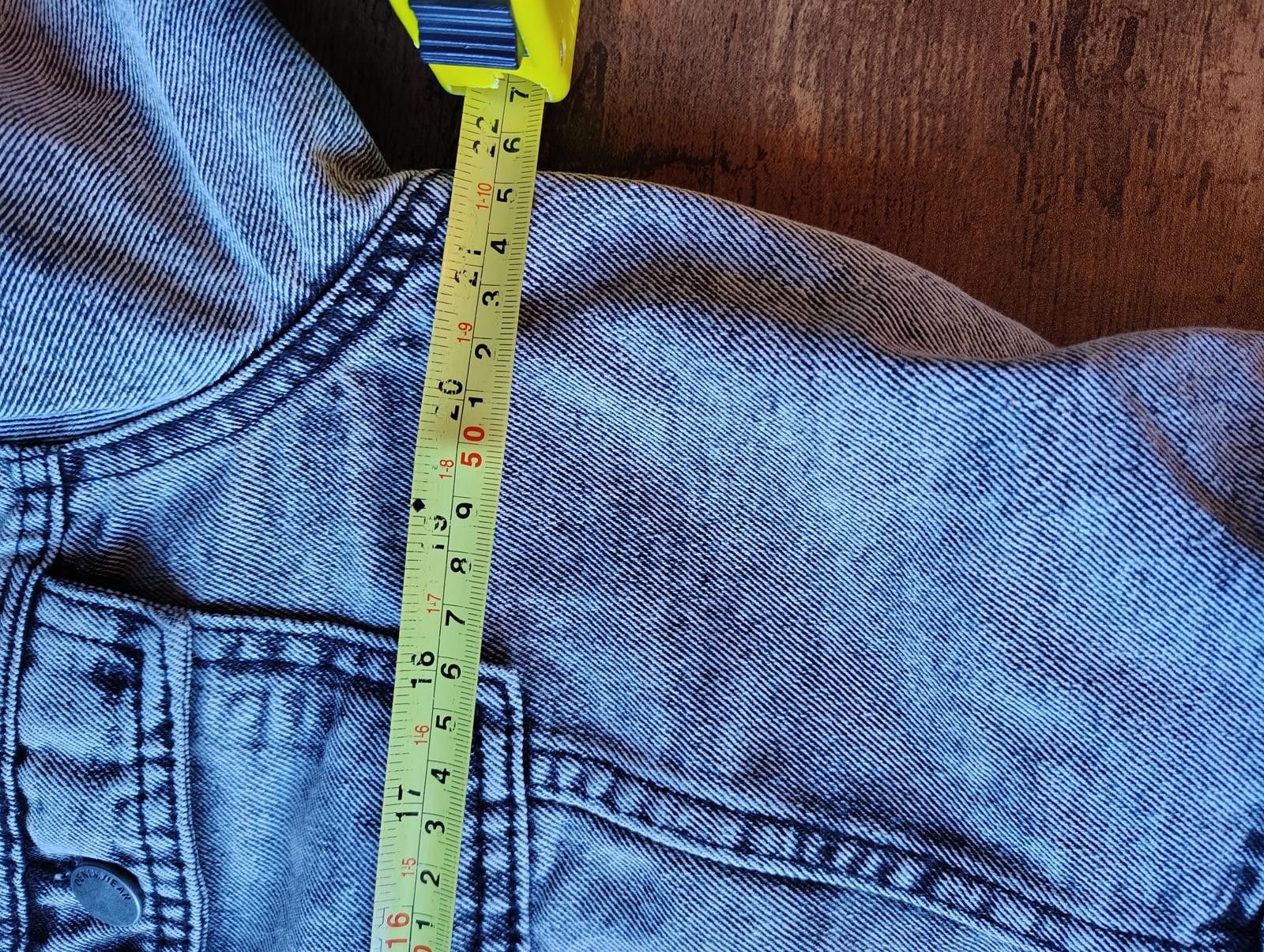 Designer Ashley Vintage Charm Grey Gray Denim Jacket - XL Size ONE SIZE - 6 Thumbnail
