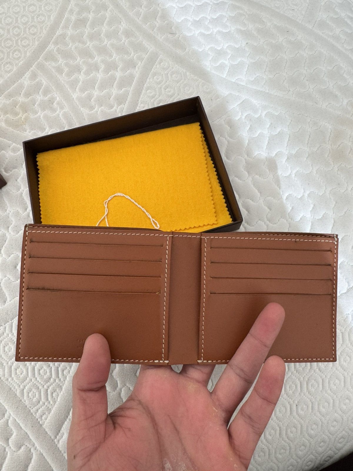Goyard Goyard x Serviced By E Wallet Size ONE SIZE - 6 Thumbnail