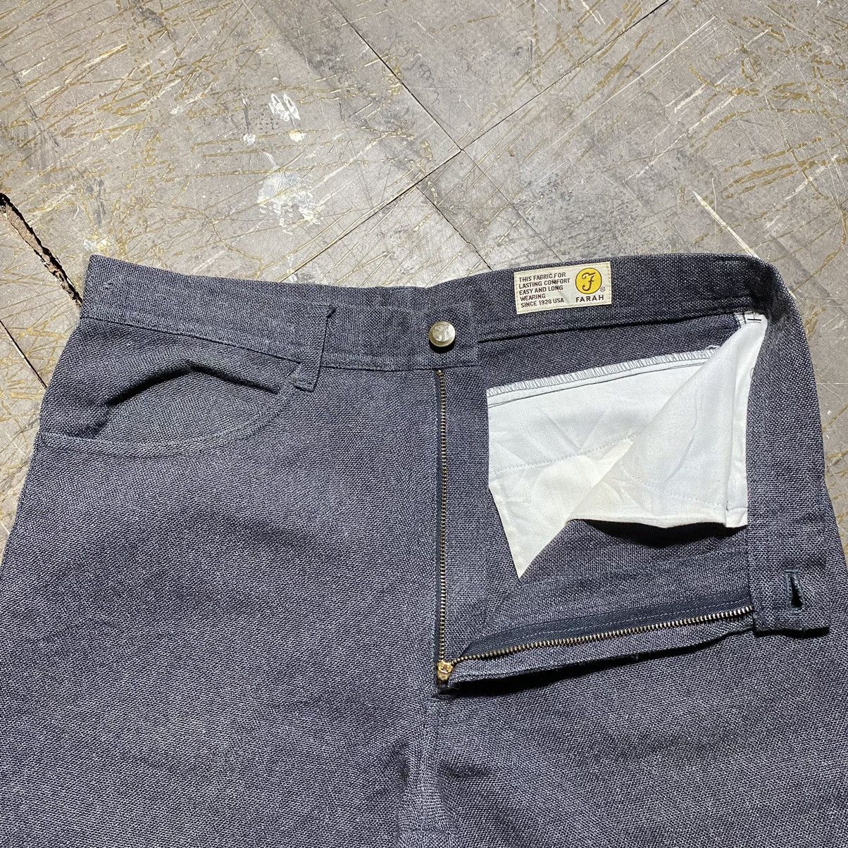 Farah Vintage 80s Farah Stapress Trousers Casual Pants Size US 32 / EU 48 - 6 Thumbnail