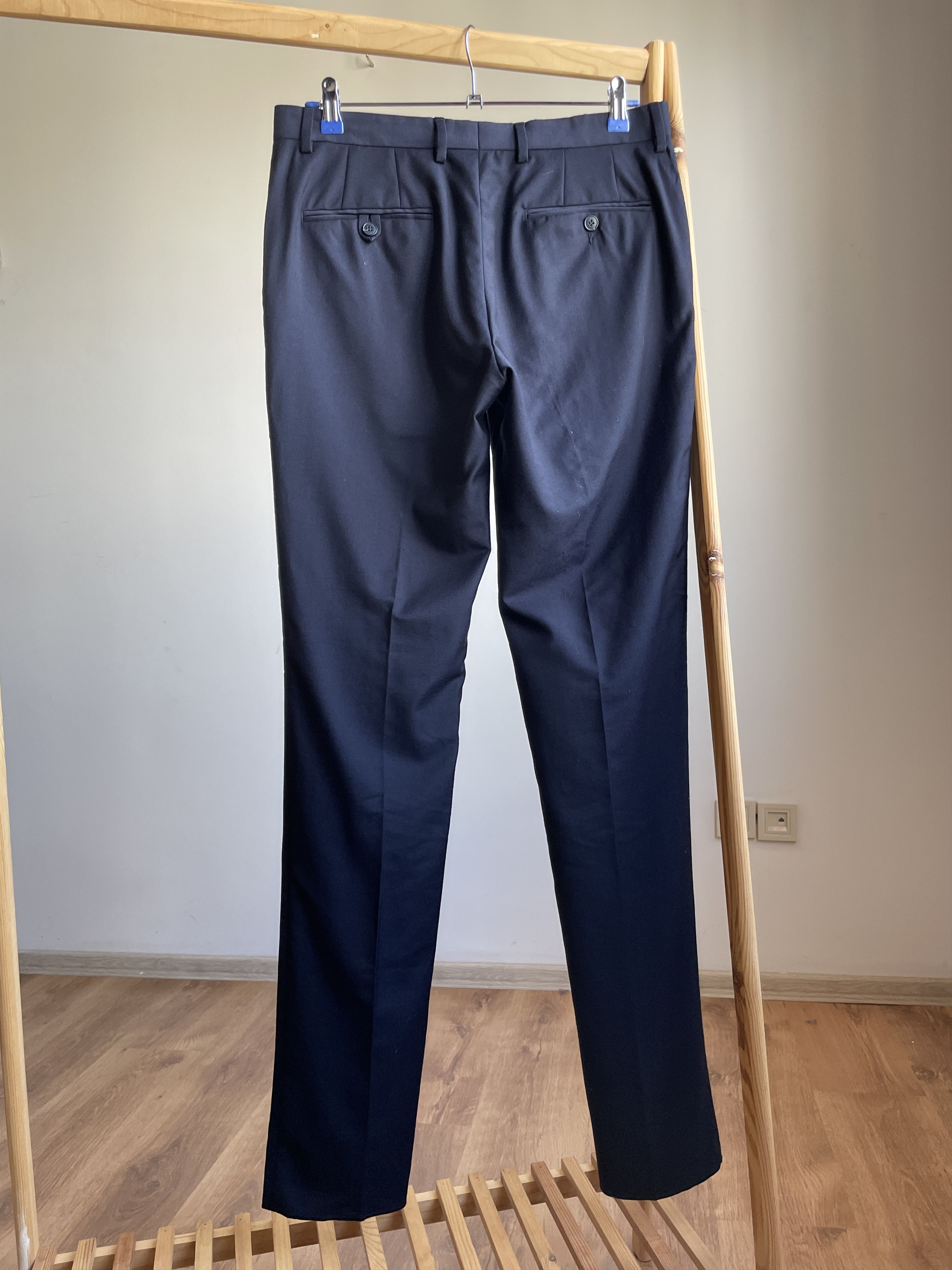 Hackett Hackett London Plain Wool Dress Trousers Size 32/48 Size 38R - 2 Thumbnail
