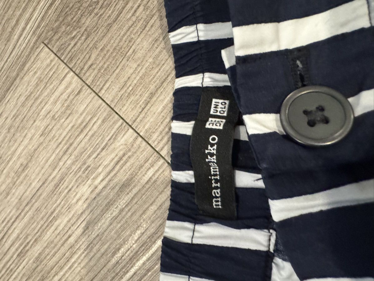 Marimekko × Uniqlo Striped Navy and White Shorts Size US 34 / EU 50 - 5 Thumbnail