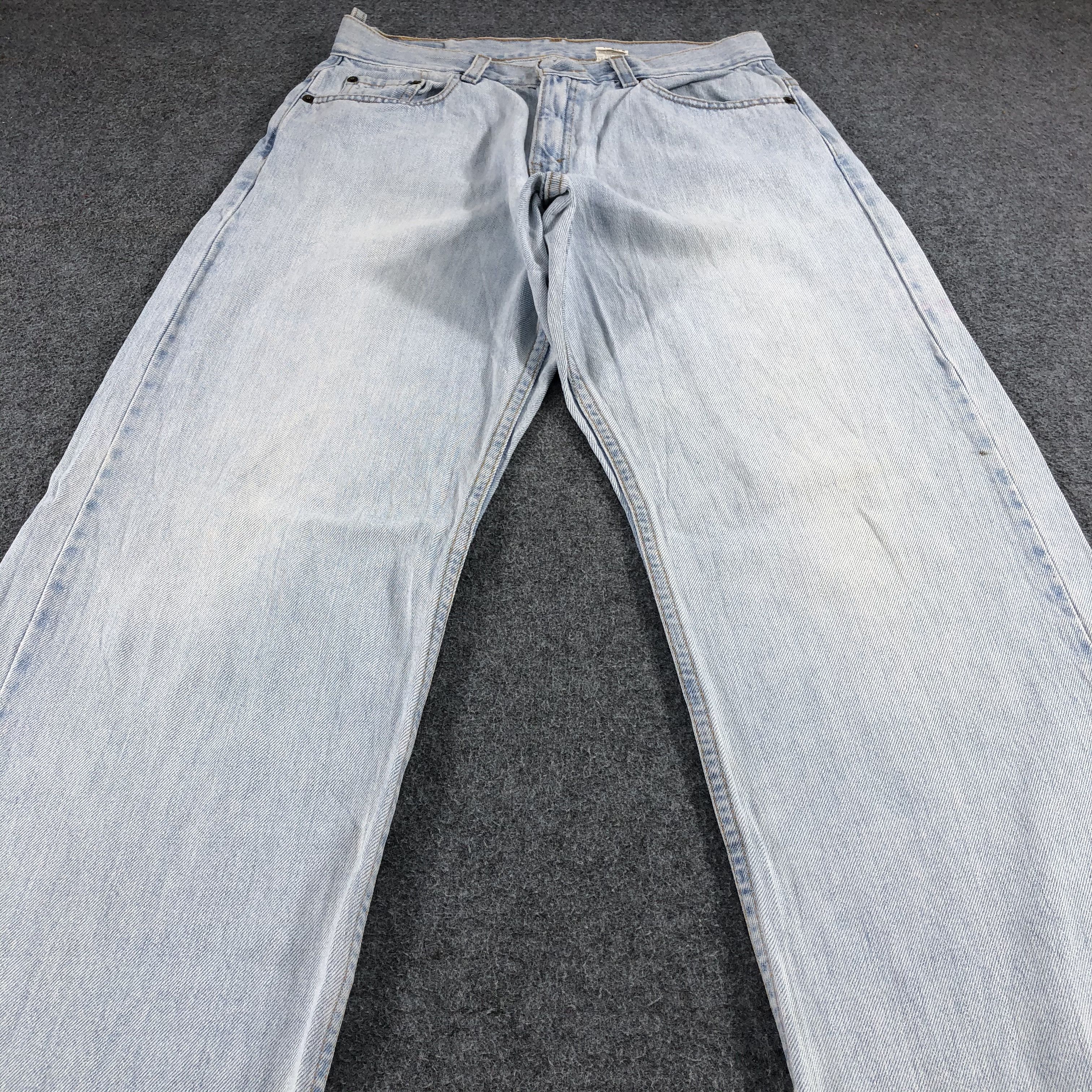 Levi's Vintage 90s Light Wash Levis 577Jeans- J1313 Size US 31 - 3 Thumbnail