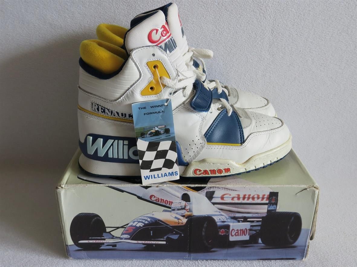Other Canon Williams Renault Formula 1 Hi-Top Sneakers Size US 8.5 / EU 41-42 - 3 Thumbnail