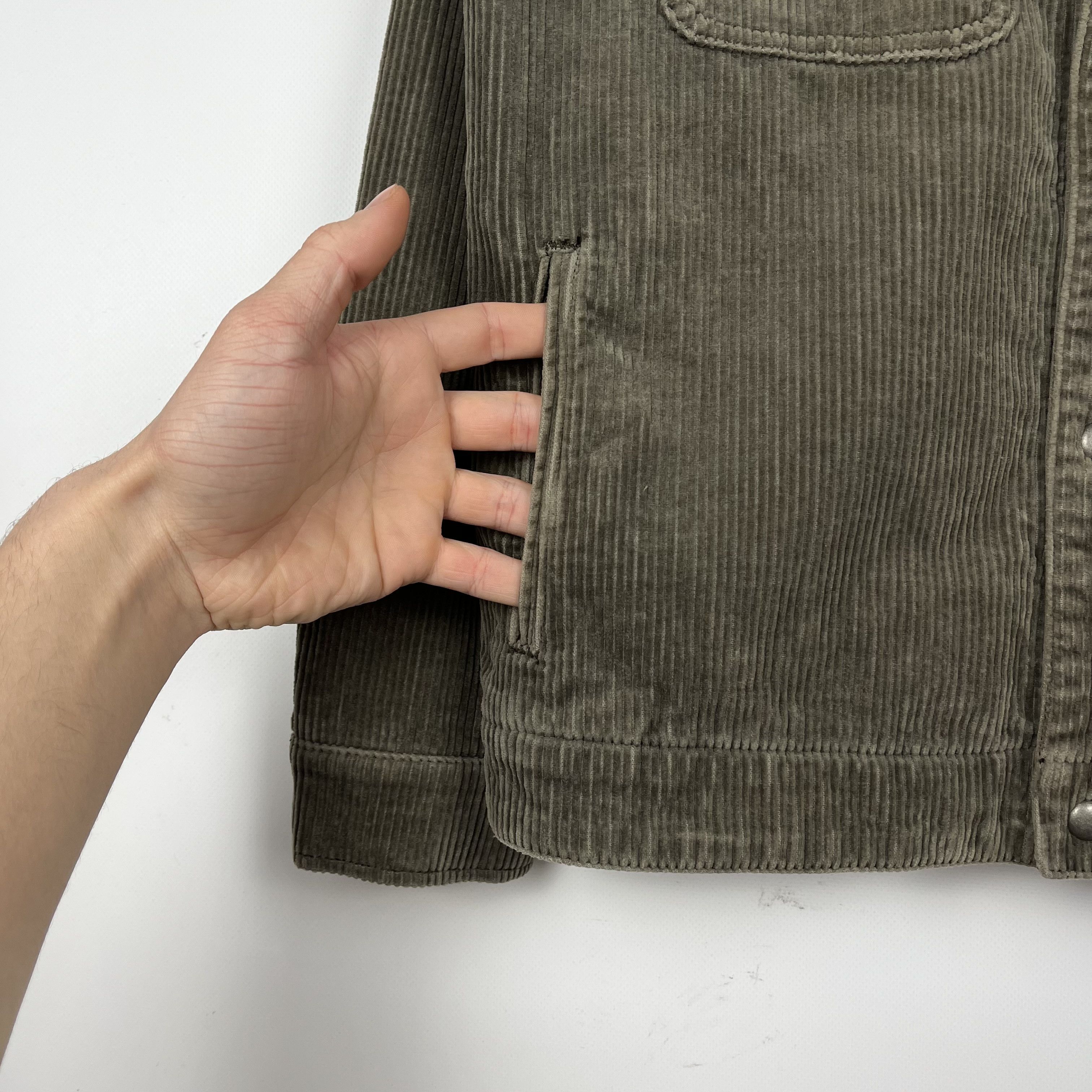 Allsaints Designer AllSaints Castleford Corduroy Overshirt Jacket Size US XS / EU 42 / 0 - 8 Thumbnail